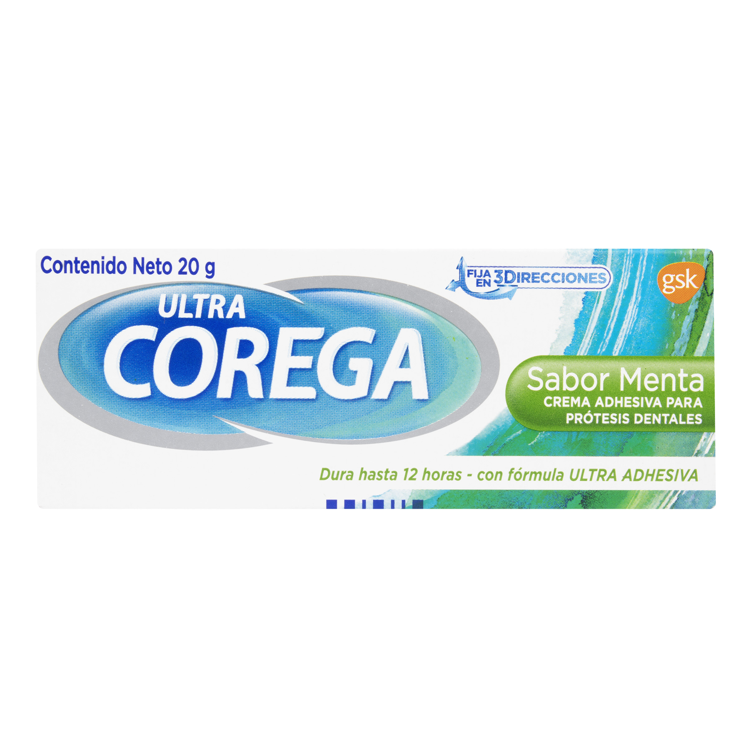 Crema Adhesiva Corega Ultra Menta – 20 g