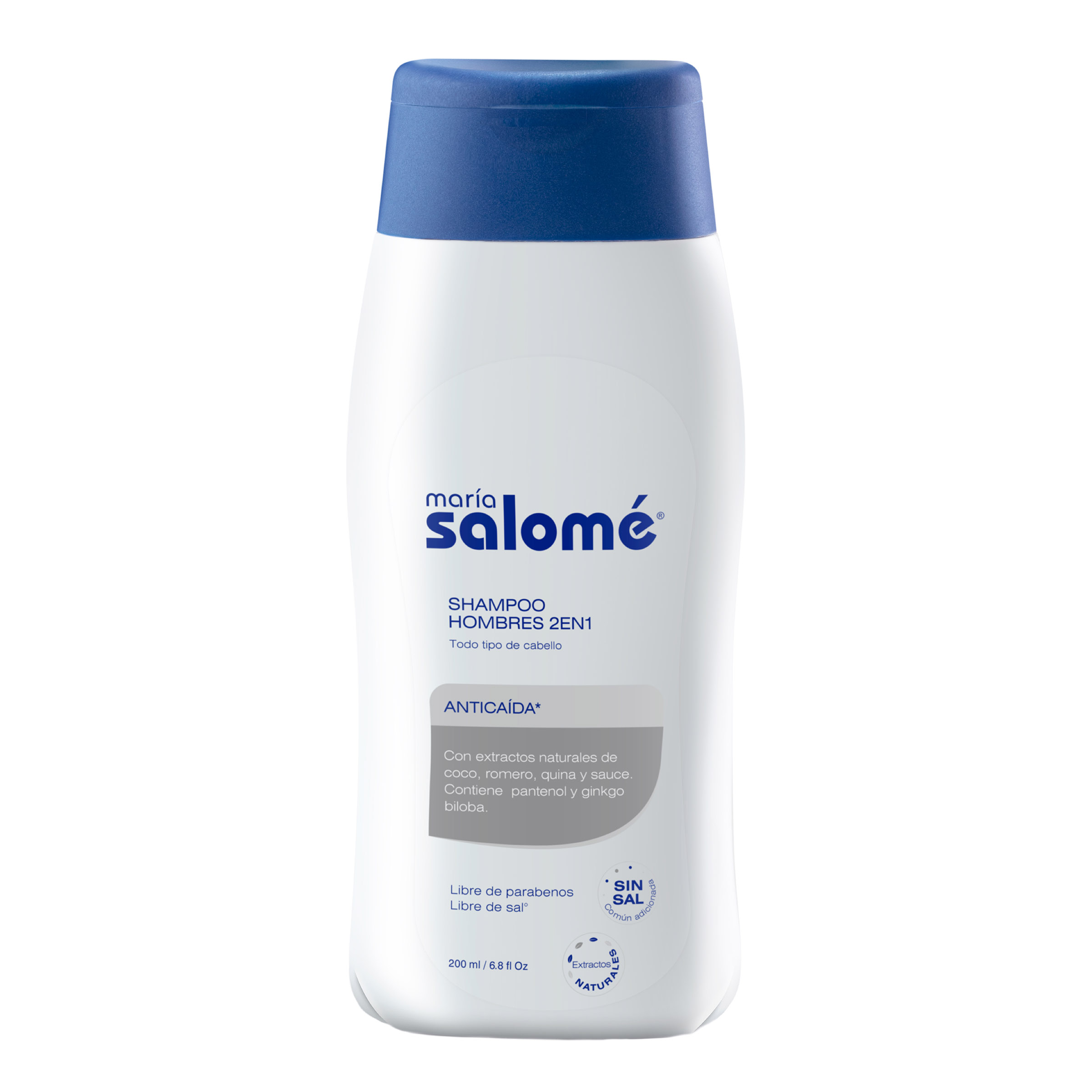 Champú 2 en 1 Caída Maria Salomé 200 ml