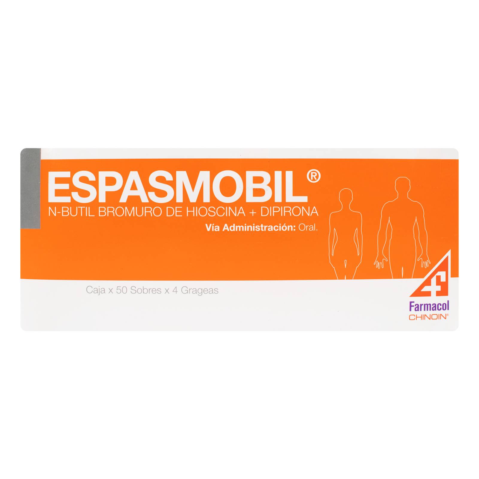 Espasmobil 200 tabletas – Hioscina y Dipirona (A)