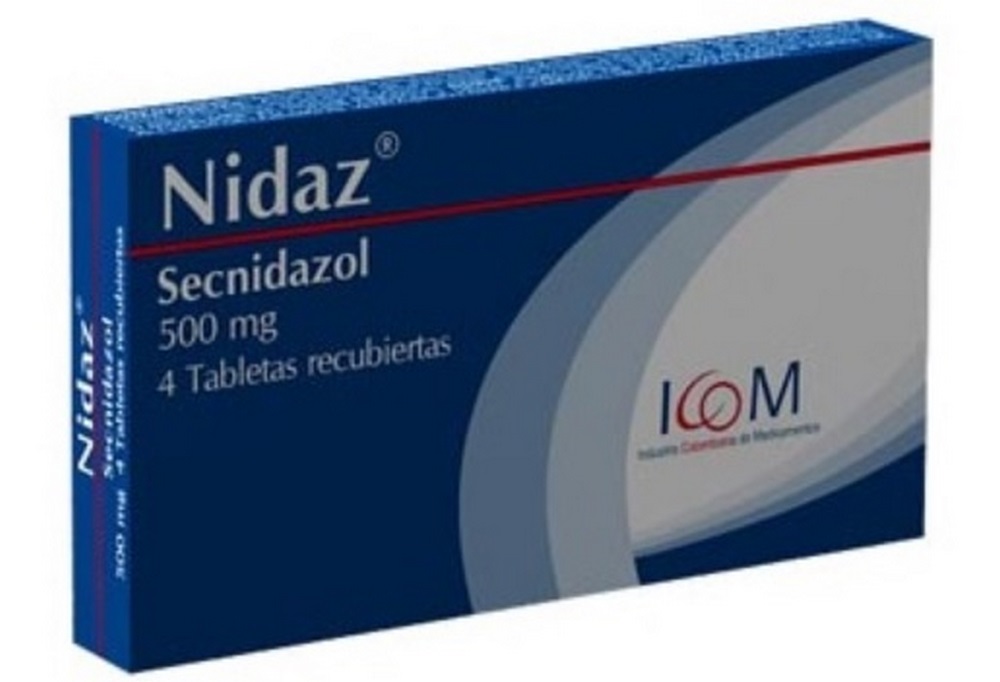 Secnidazol ICOM 500 mg - 4 tabletas