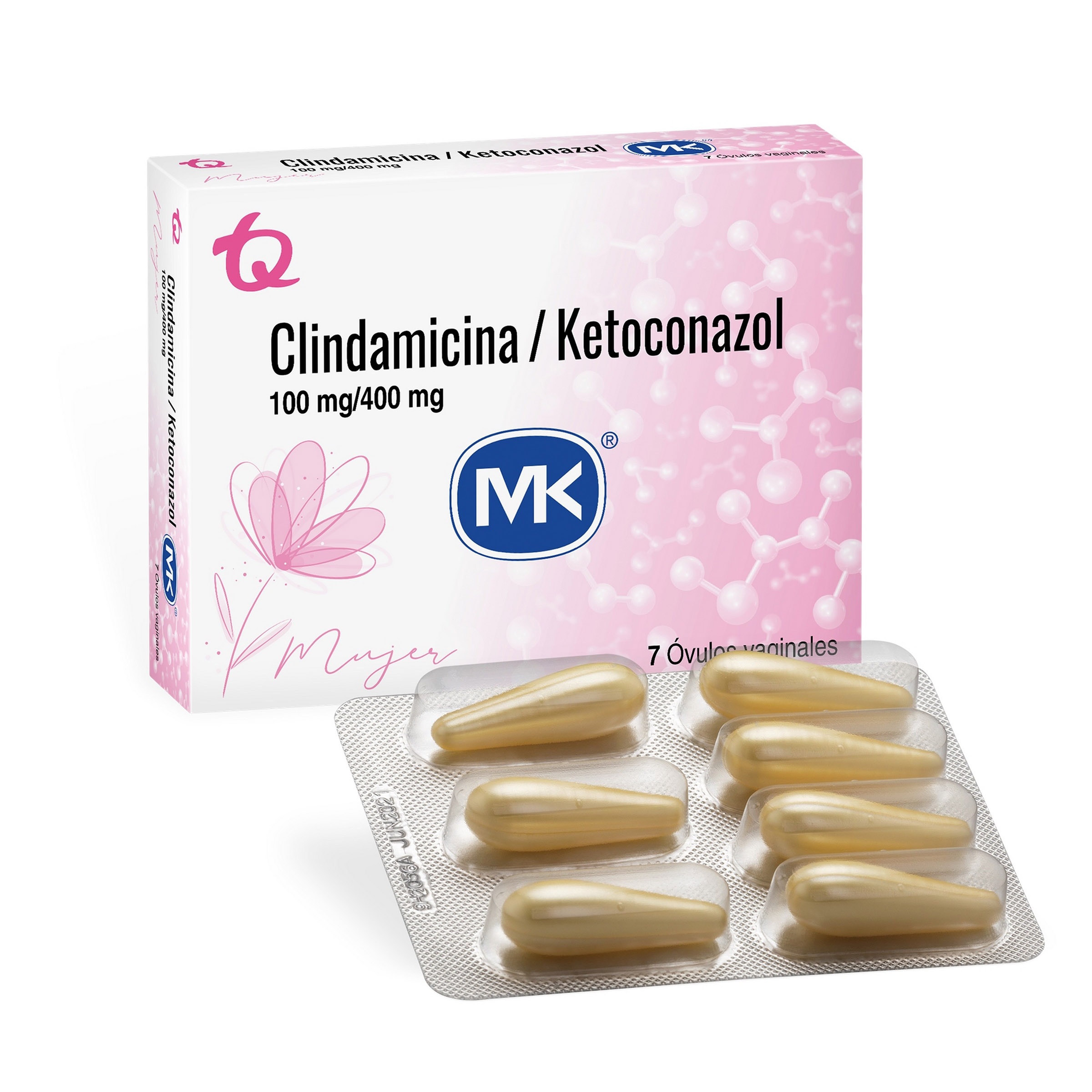 KETOCONAZOL-CLINDAMICINA OVULOS VAGINALES 7 UDS