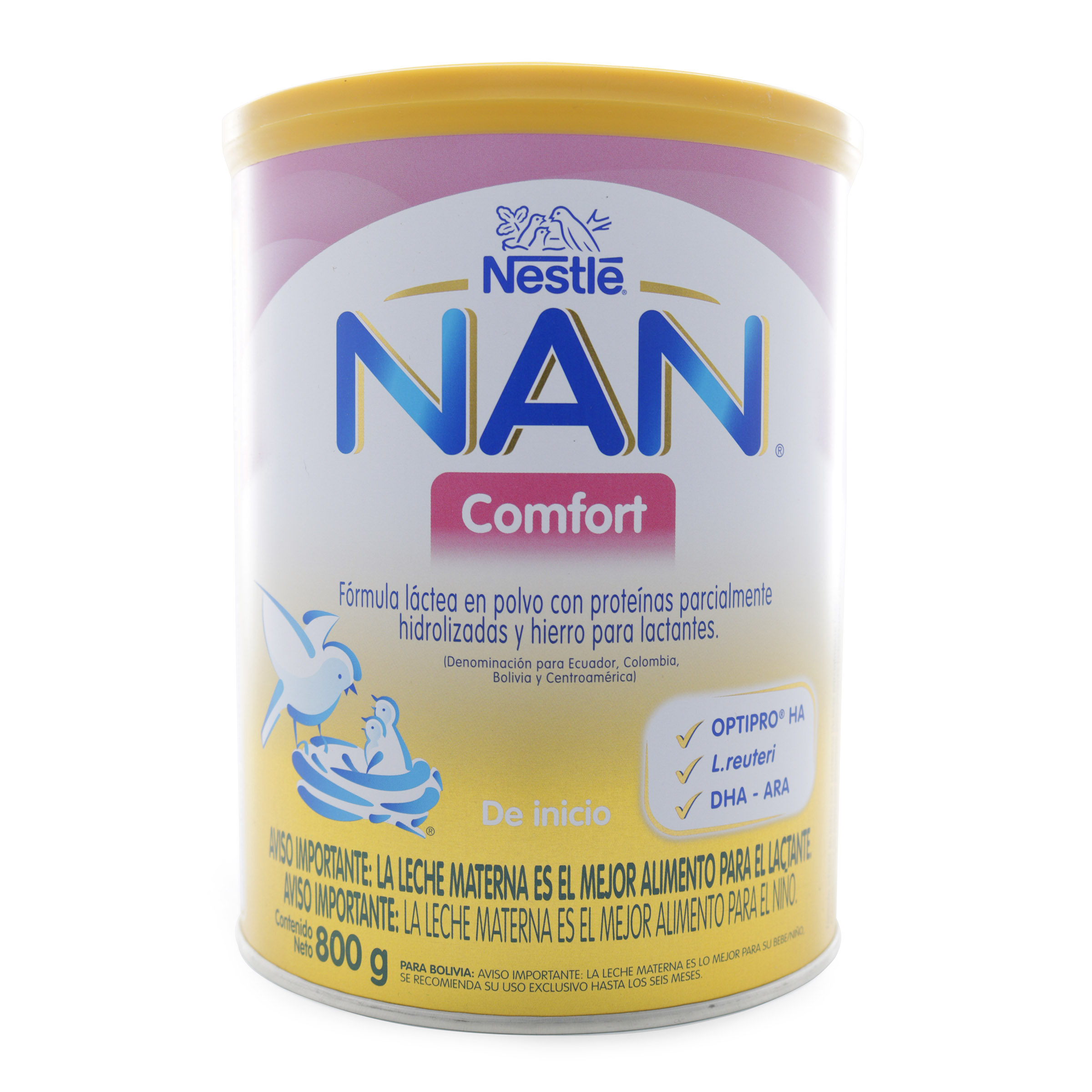 NAN Comfort LR 800 g Leche en Polvo