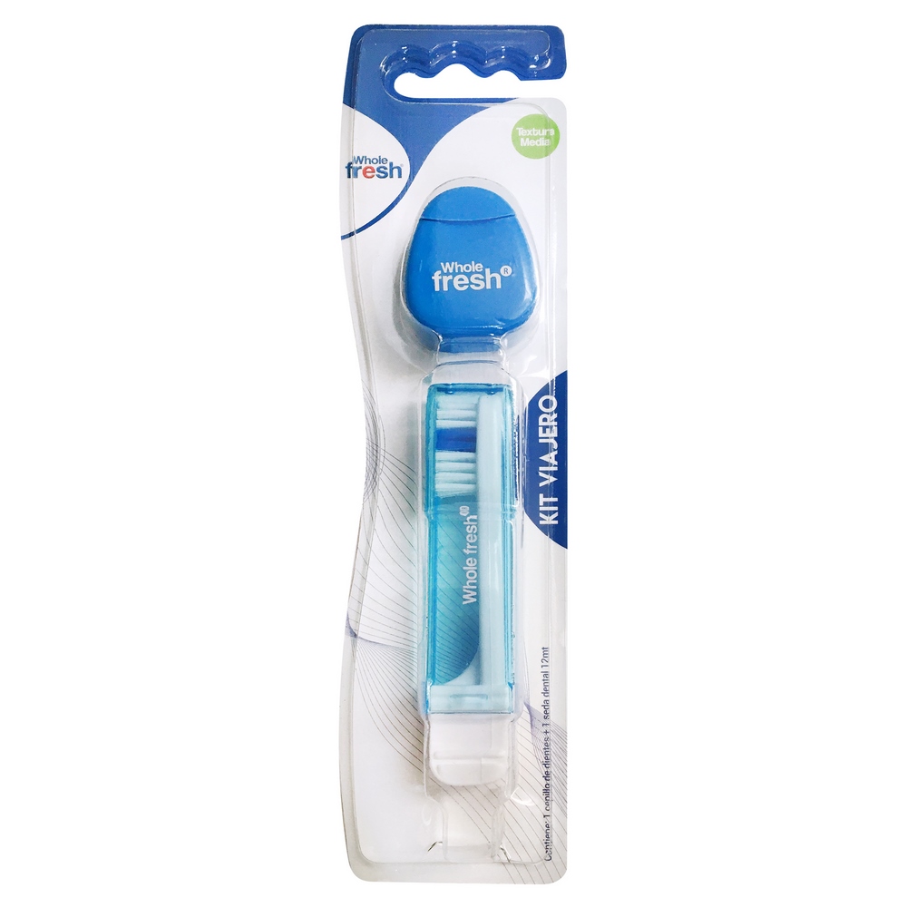 Kit dental viajero Whole Fresh ICOM – cepillo dental