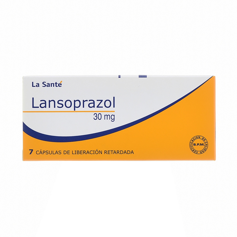 Lansoprazol 30 mg - 7 cápsulas | LA SANTE