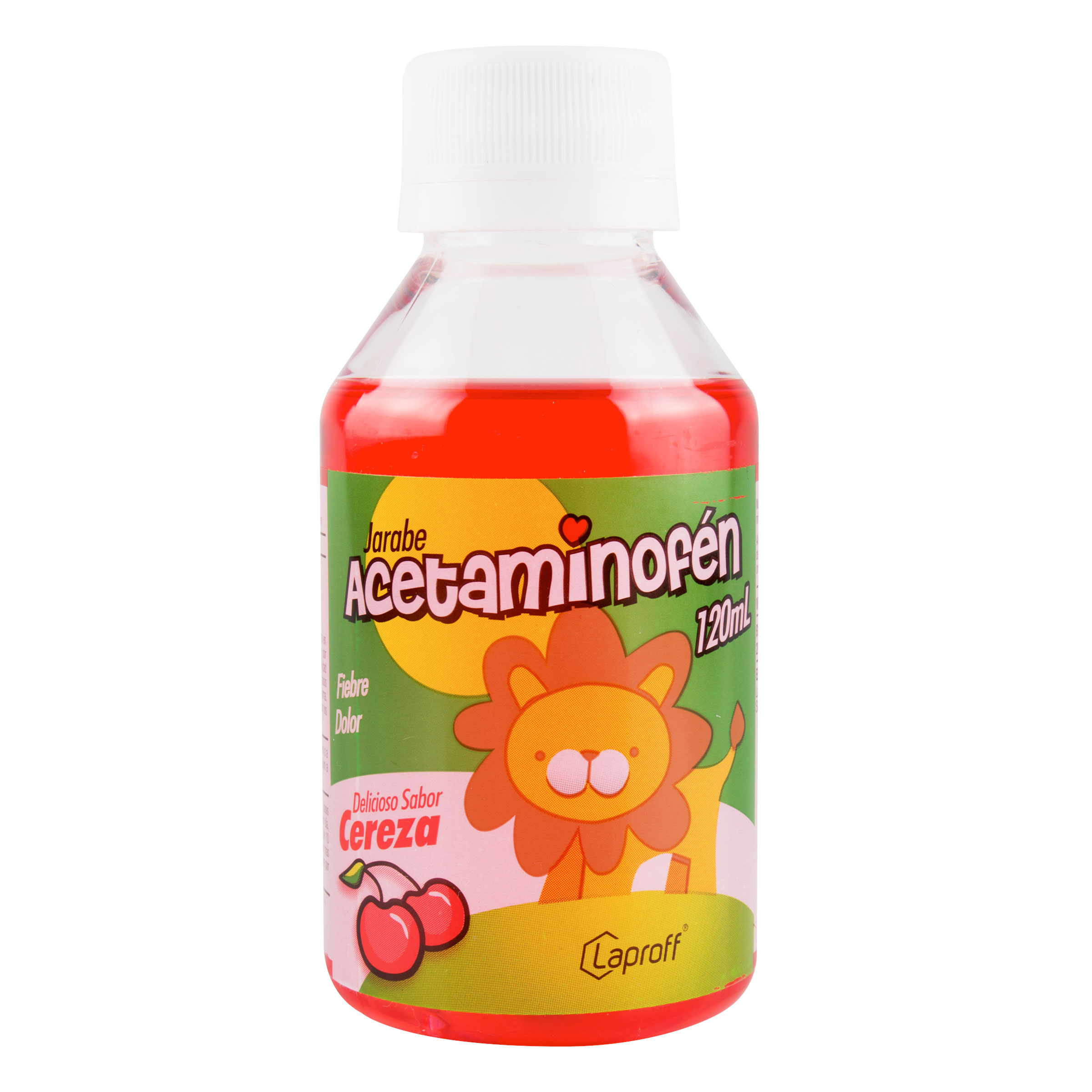Acetaminofén jarabe 150 mg/5 ml – 120 ml LAPROFF