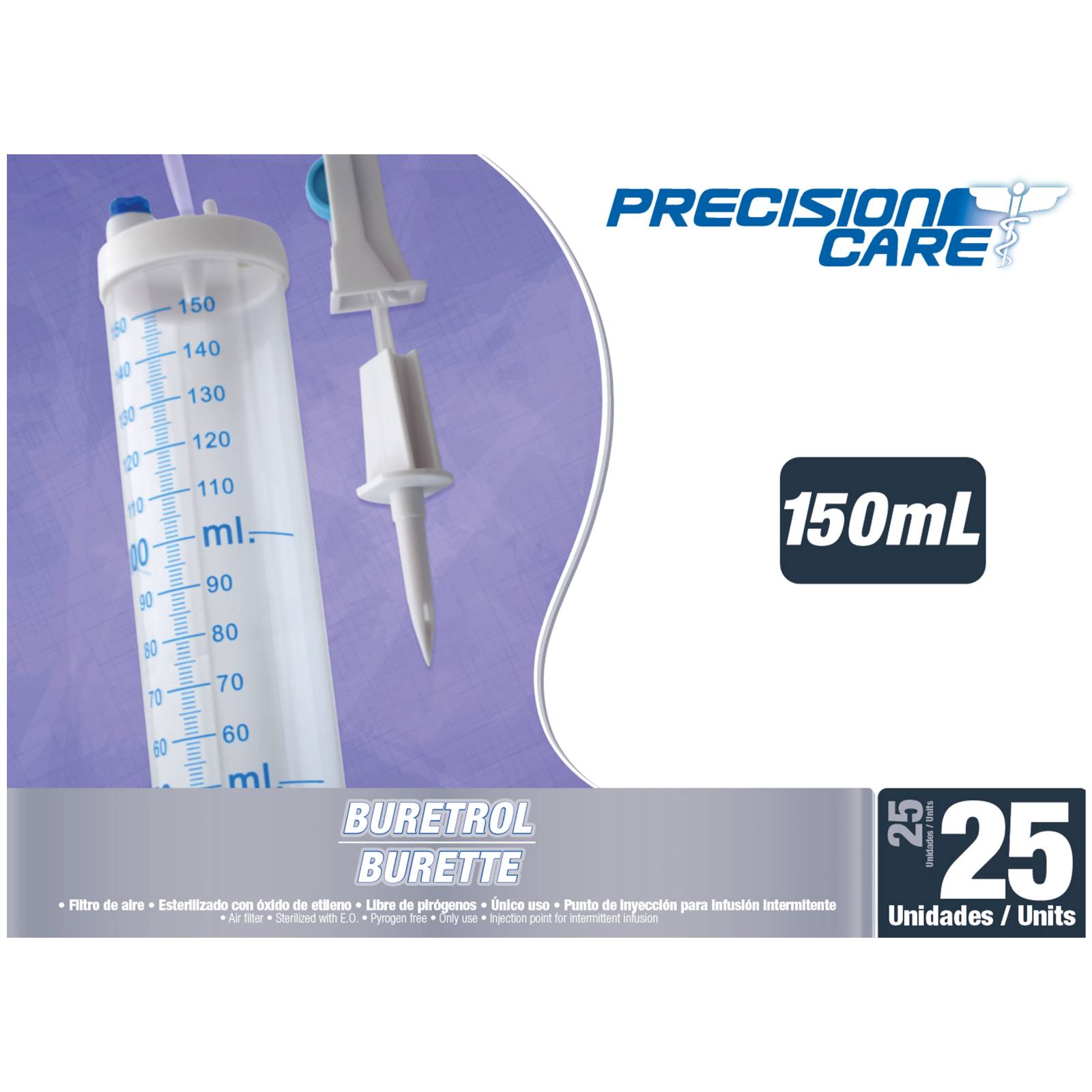 Buretrol 150 ml – equipo médico ETERNA S.A.