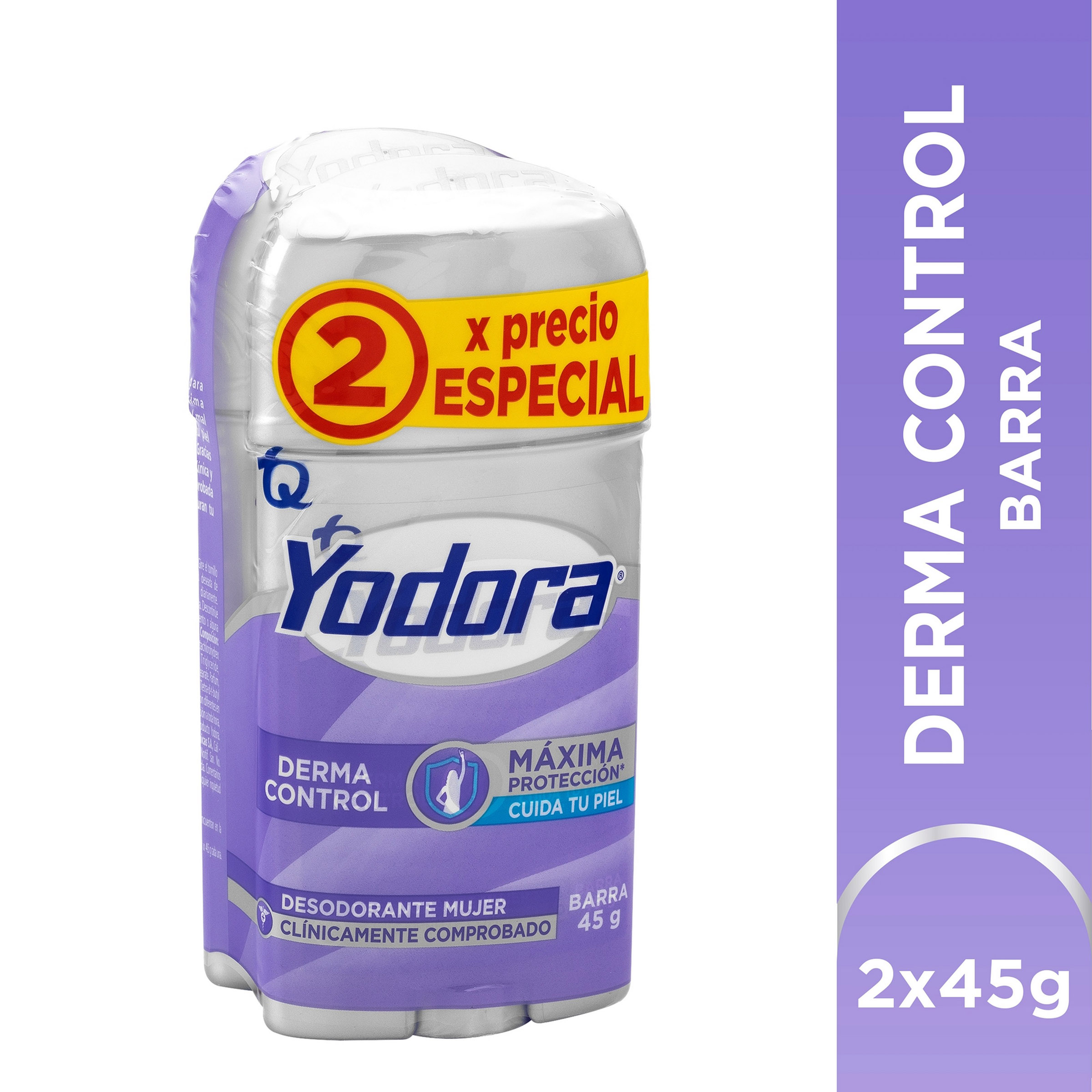Yodora Bar Derm Control 45 g | TECNOQUIMICAS