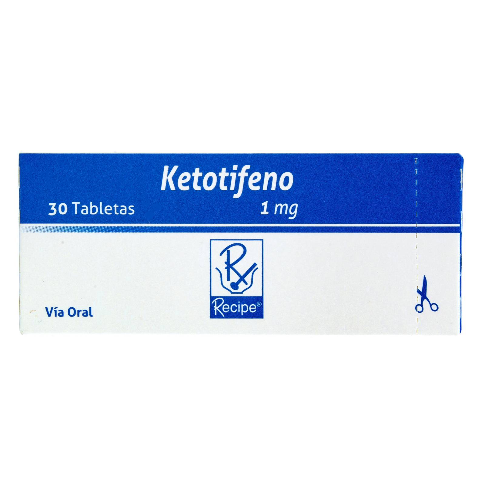 Ketotifen 1 mg – 30 tabletas RC (BUSSIE S.A.)