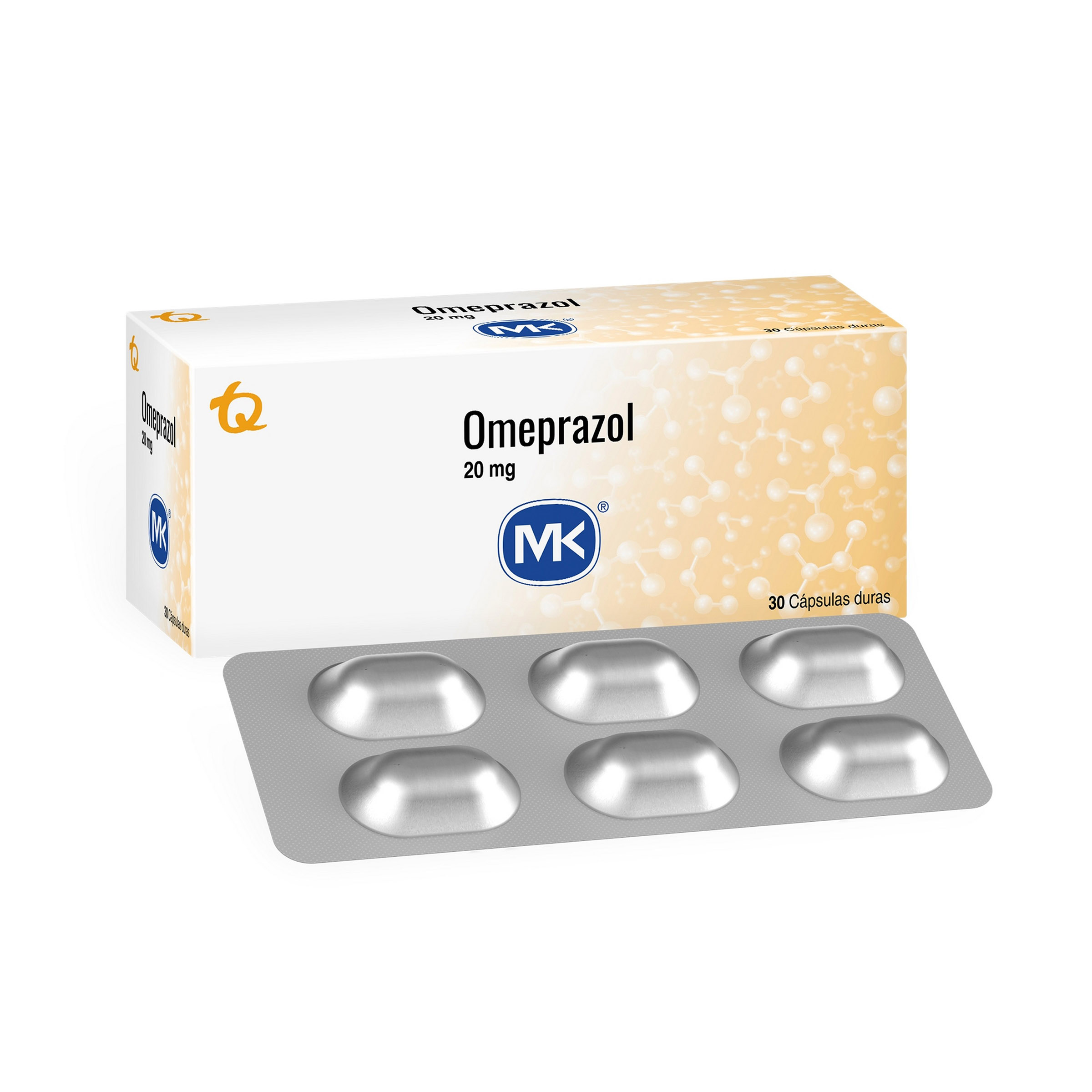 Omeprazol 20 mg, 30 cápsulas – Tecnoquímicas