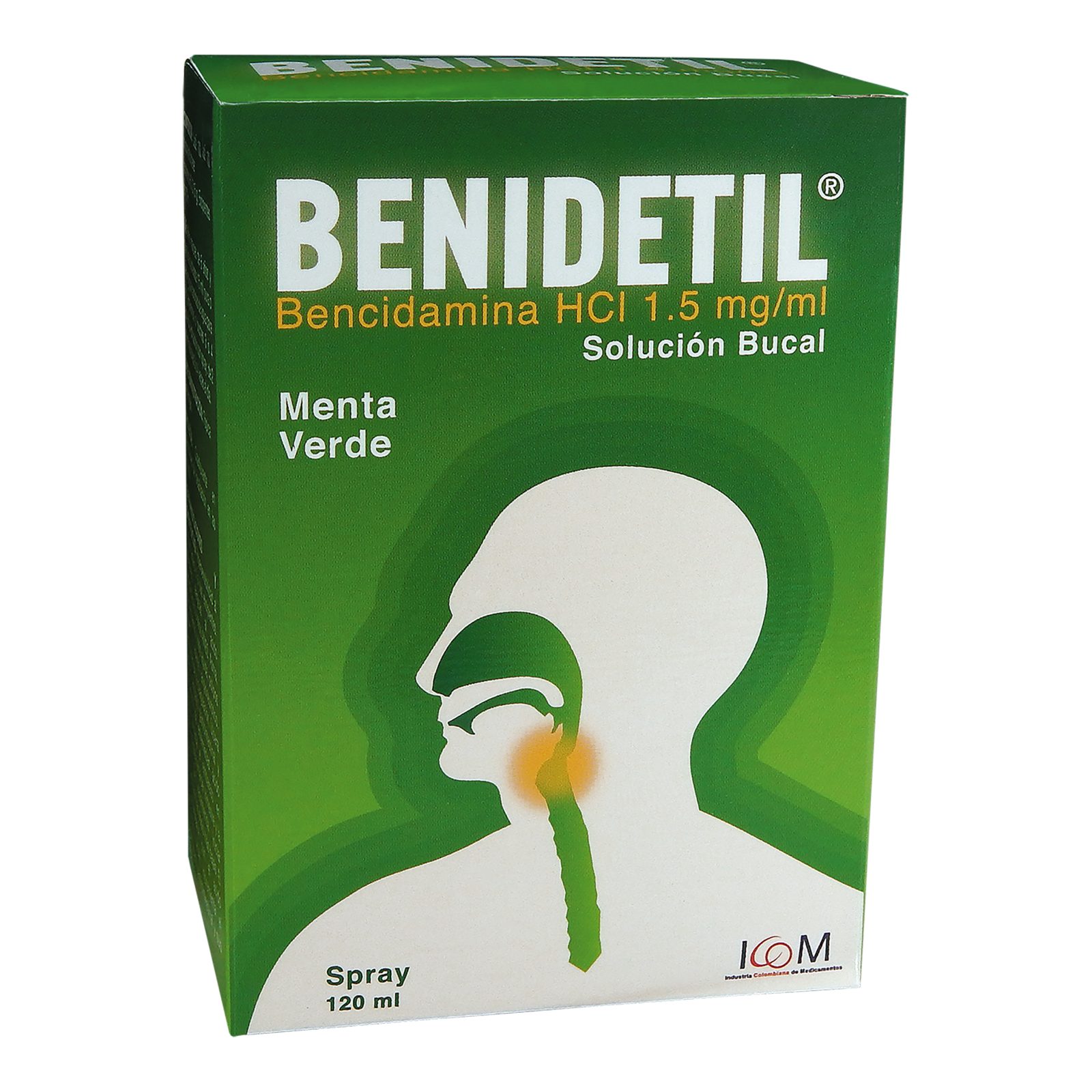 BENIDETIL 1.5 MG SPRAY 120 ML – BENCIDAMINA