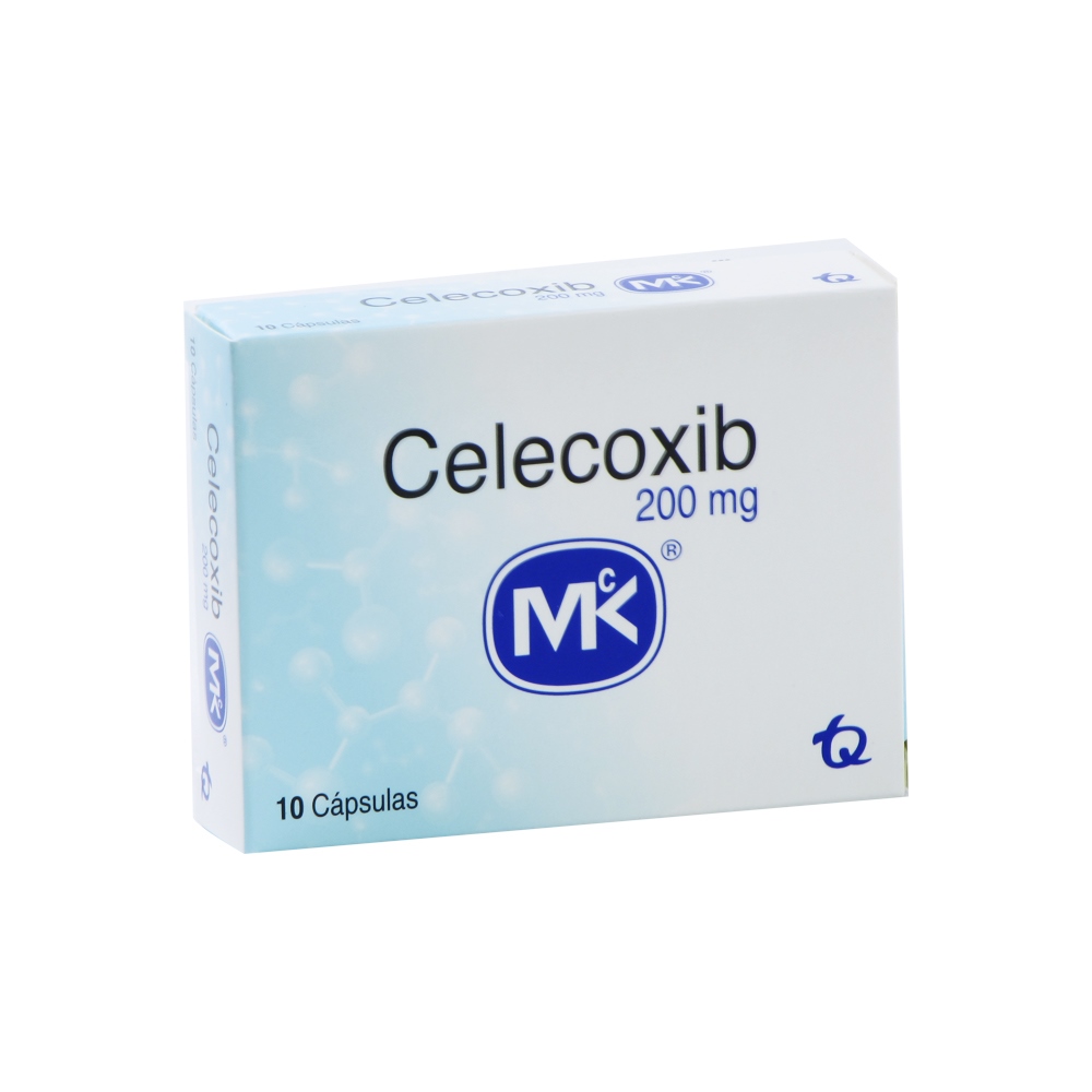 Celecoxib 200 mg 10 cápsulas – MK Celecoxib