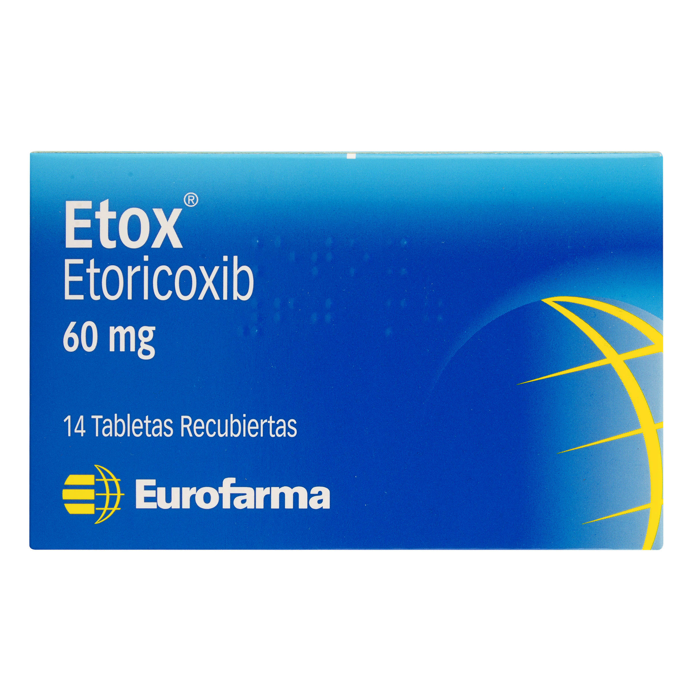 ETOX 60 mg, 14 tabletas – Etoricoxib