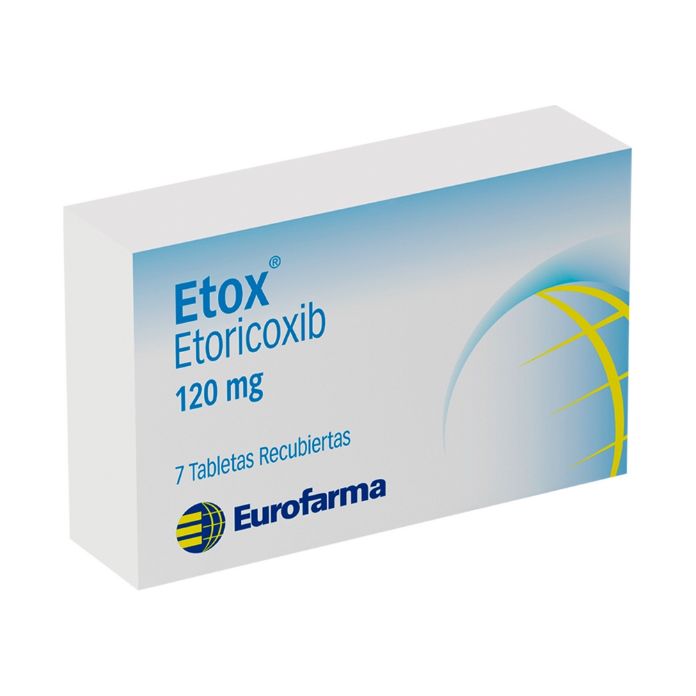 ETOX 120 mg – Etoricoxib 7 tabletas