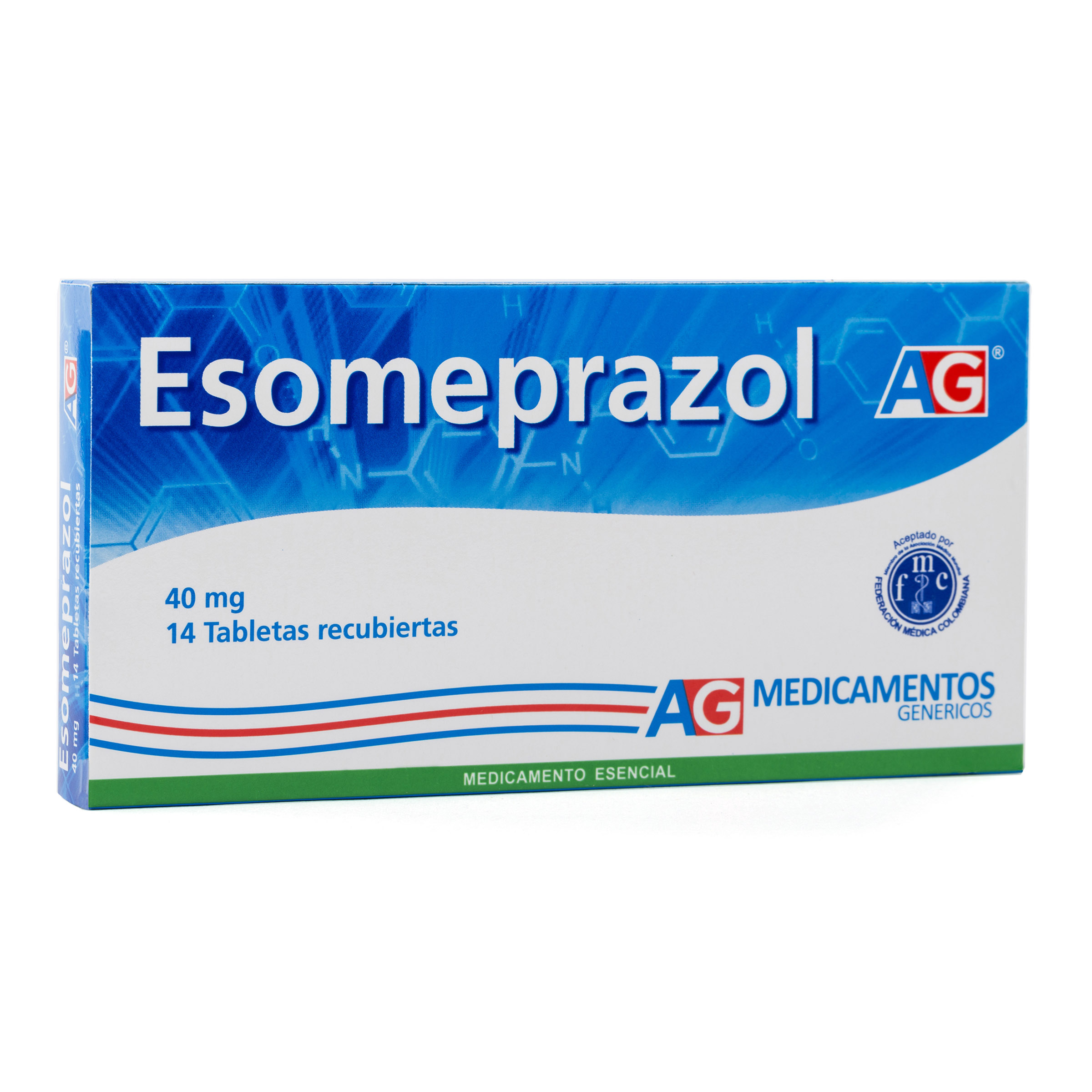 Esomeprazol 40 mg – 14 tabletas AG