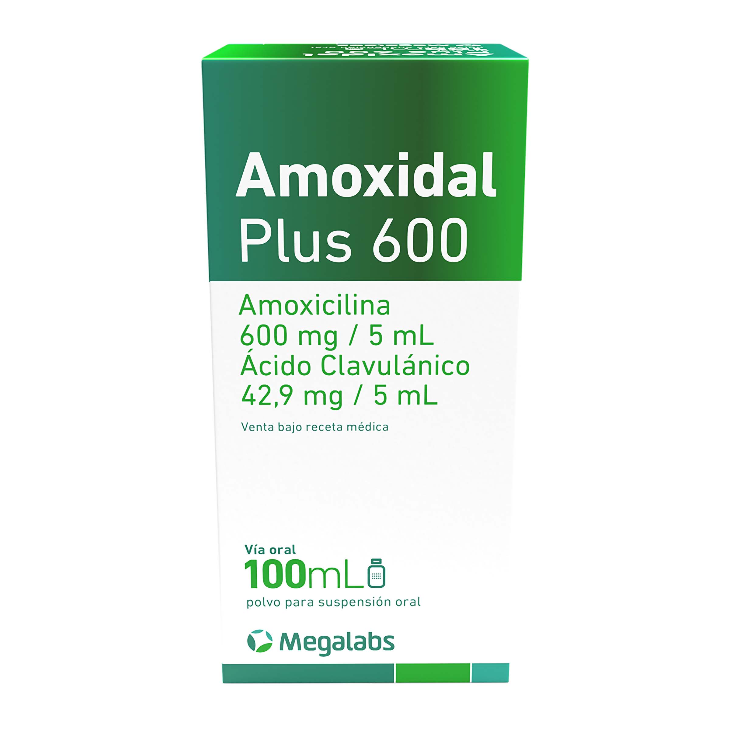 AmoxidAL Plus 600 suspensión 100 ml