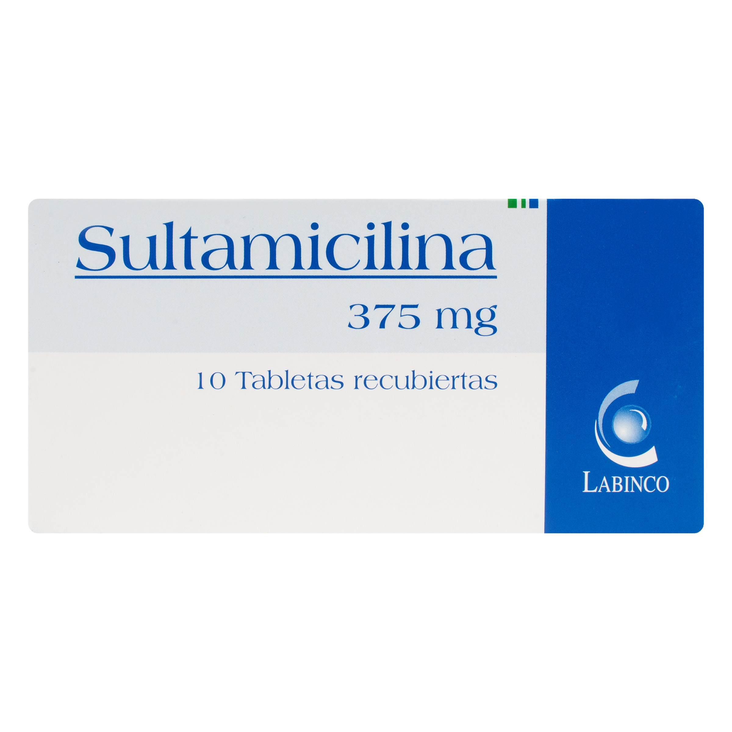 Sultamicilina 375 mg 10 tabletas – LABINCO