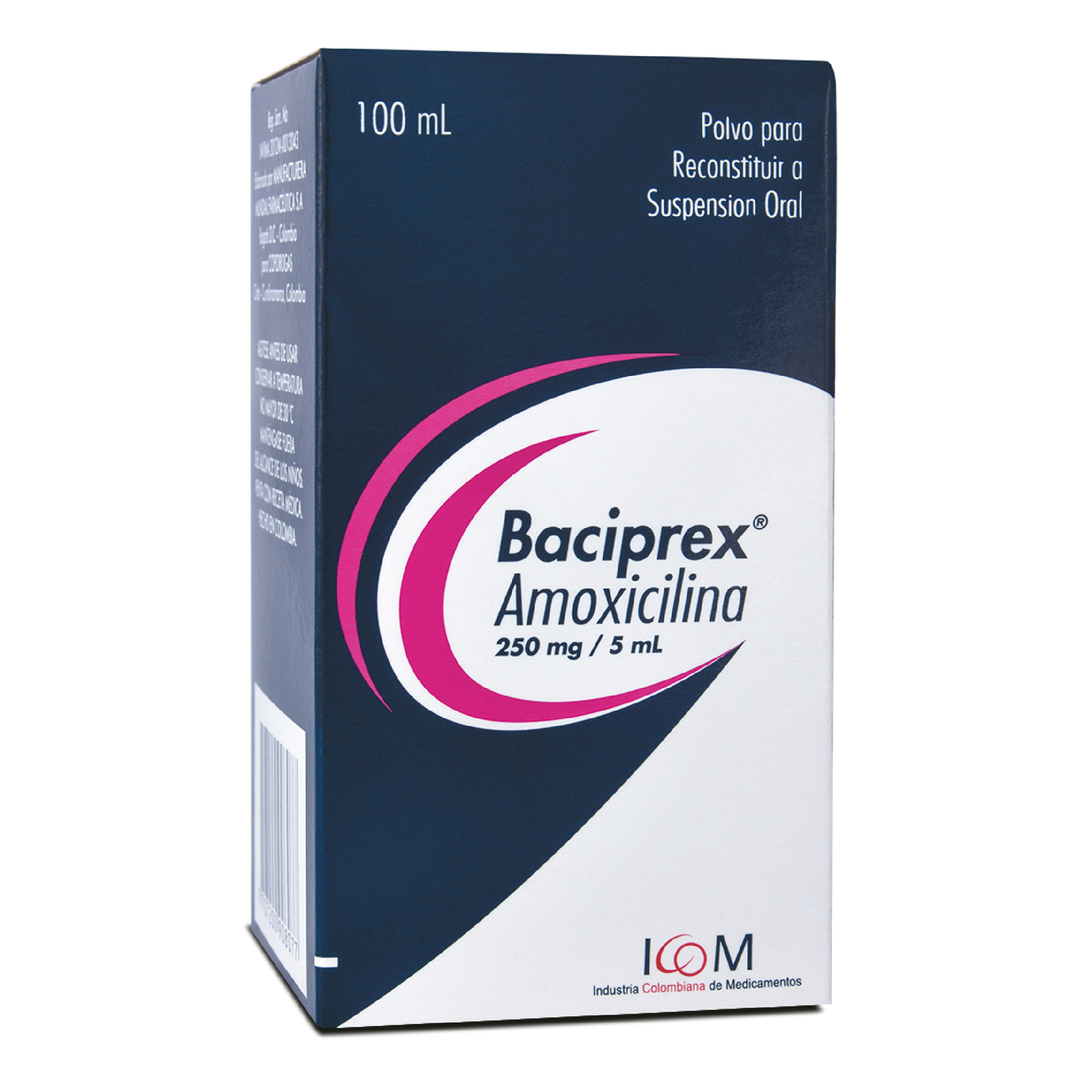 BACIPREX 250 mg Suspensión Oral 100 mL – ICOM