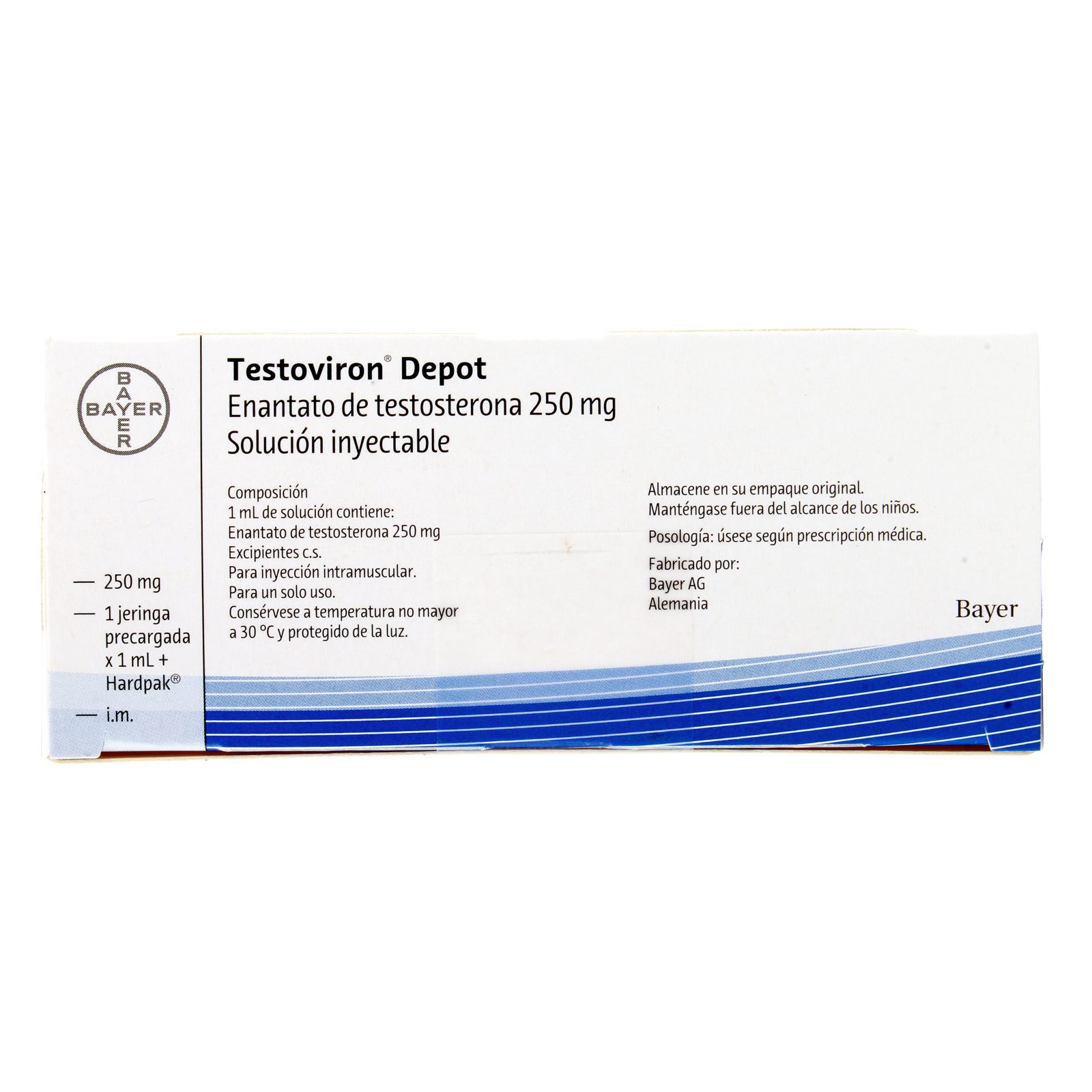 Testoviron Depot 250 mg, 1 ampolla de 1 ml | Bayer
