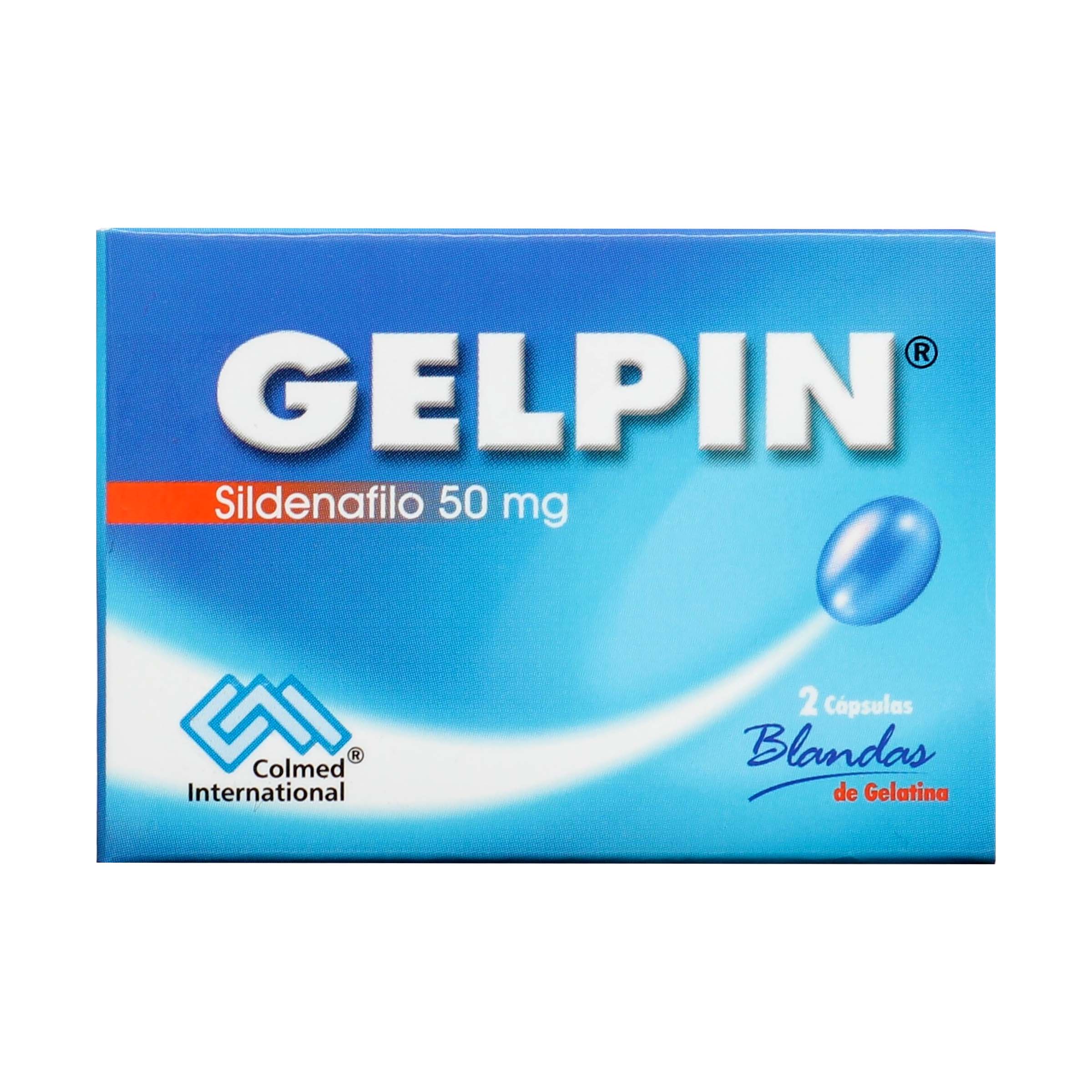 Sildenafil 50 mg – 2 cápsulas (EUROFARMA COLOMBIA S.A.S)
