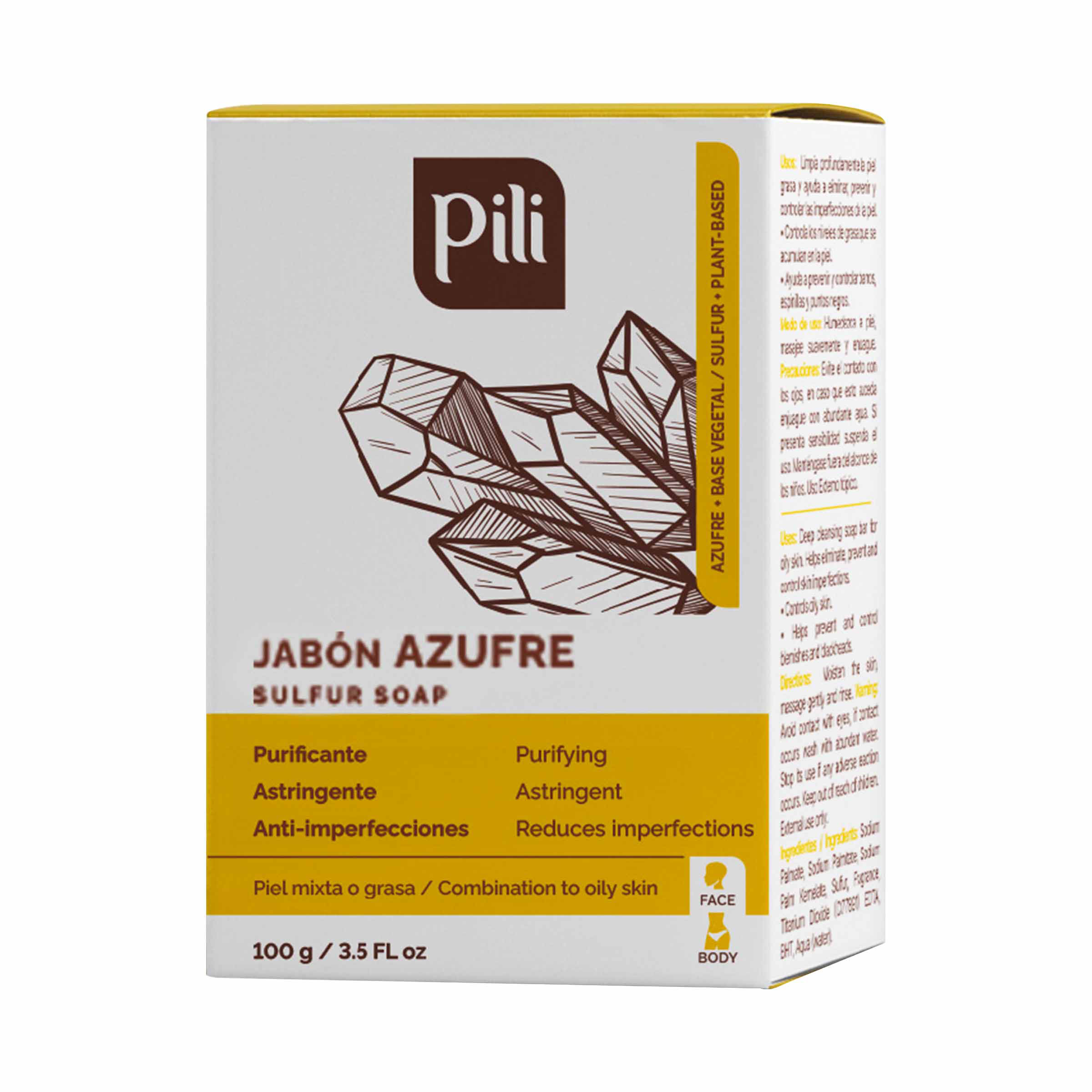 Jabón Azufre Pili 100 g