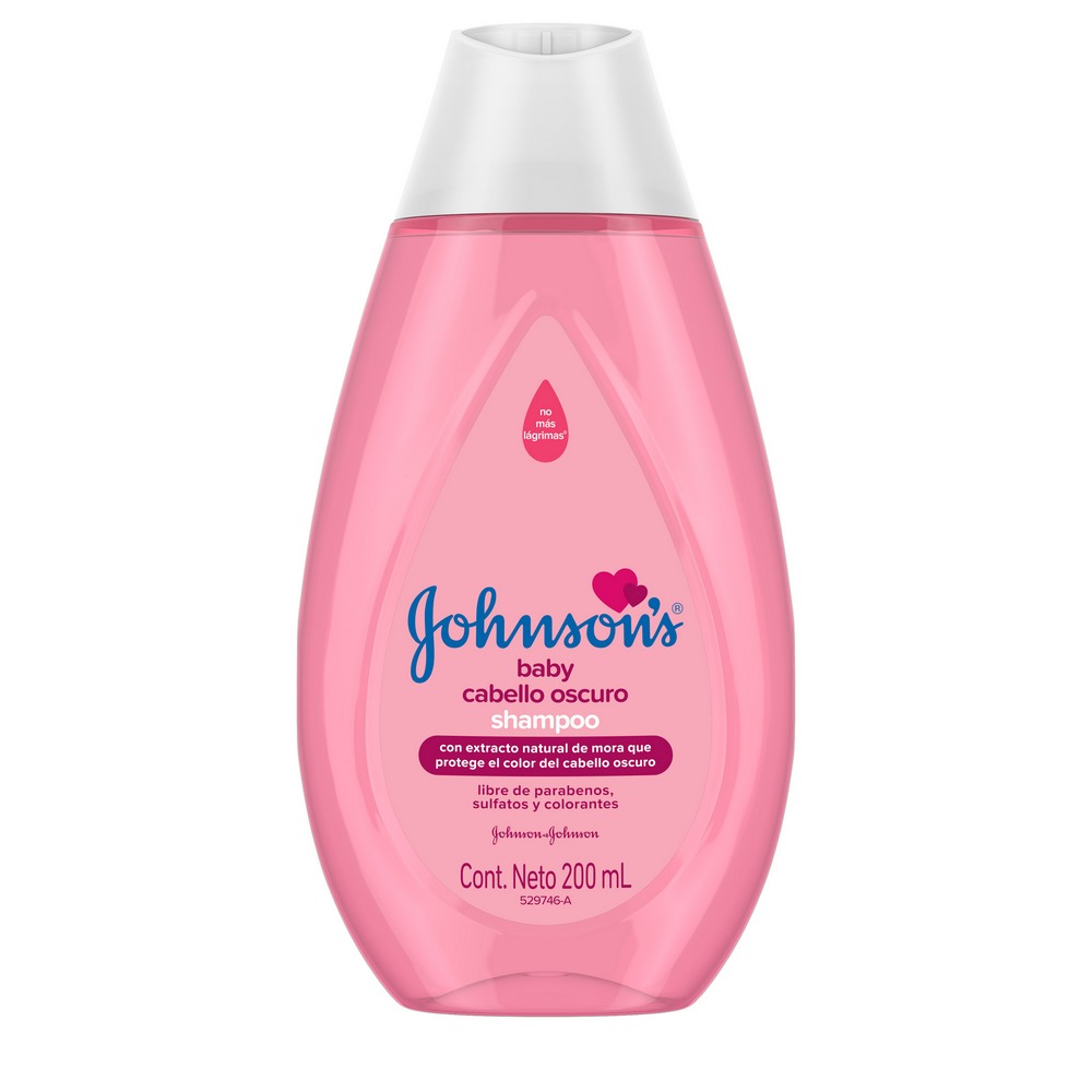 Champú para bebé cabello oscuro 200 ml – Johnson & Johnson