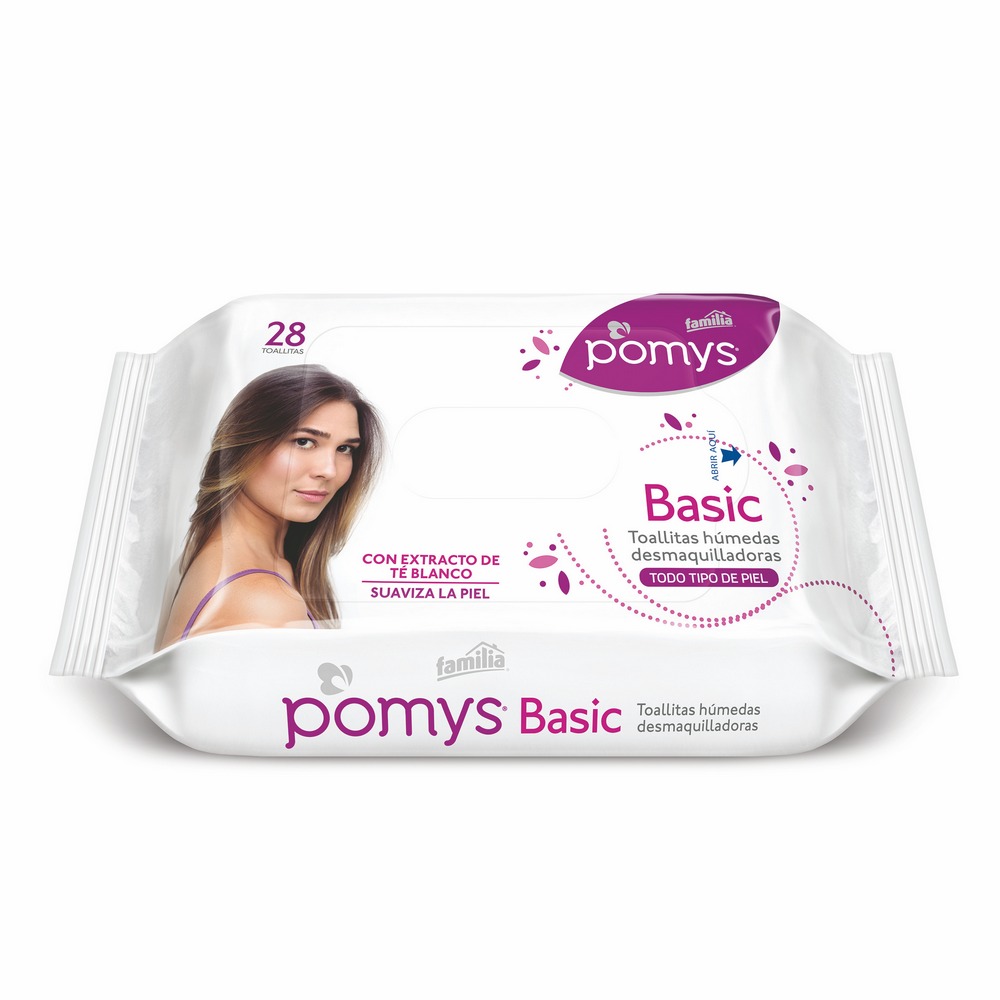 Desmaquilladores Familia Pomys Basic 28 und