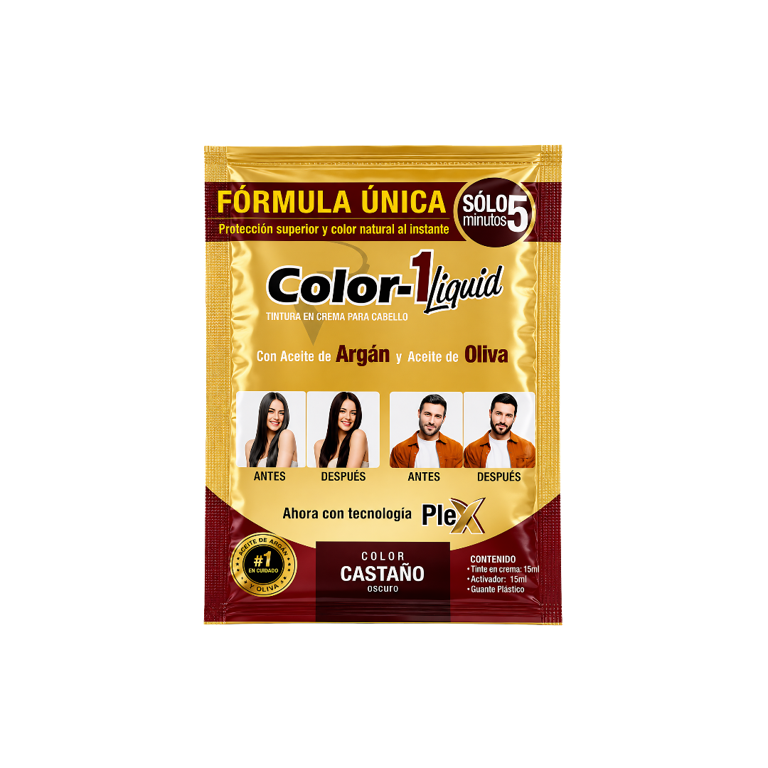 TINTURA CASTAÑO 15 ml + ACTI. COLOR-1 – GENERAL