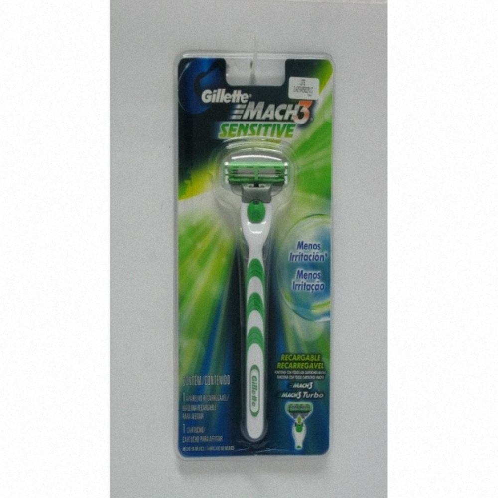 Máquina de afeitar Mach3 Sensitive – 3 hojas, P&G Colombia