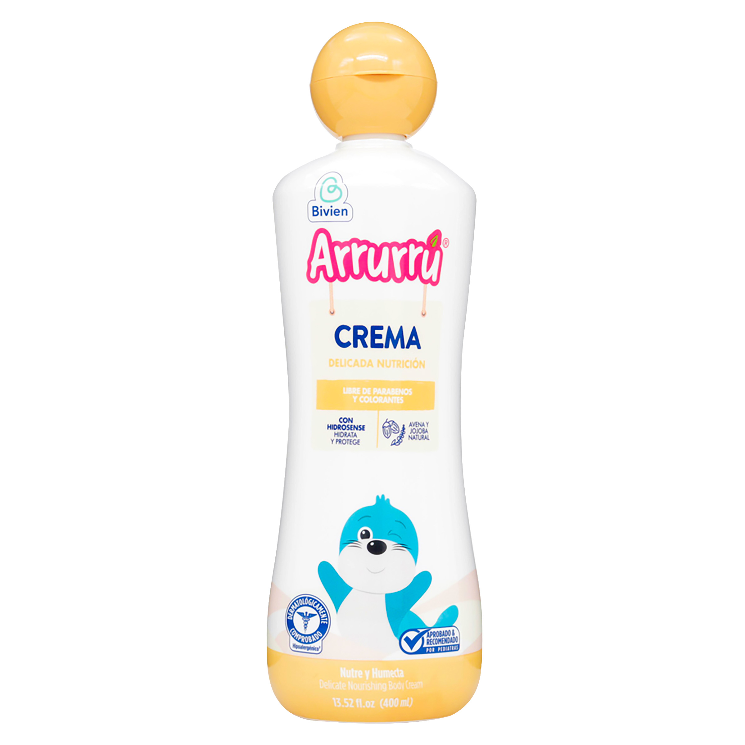 Crema Arrurrru Naturals Avena 400 ml