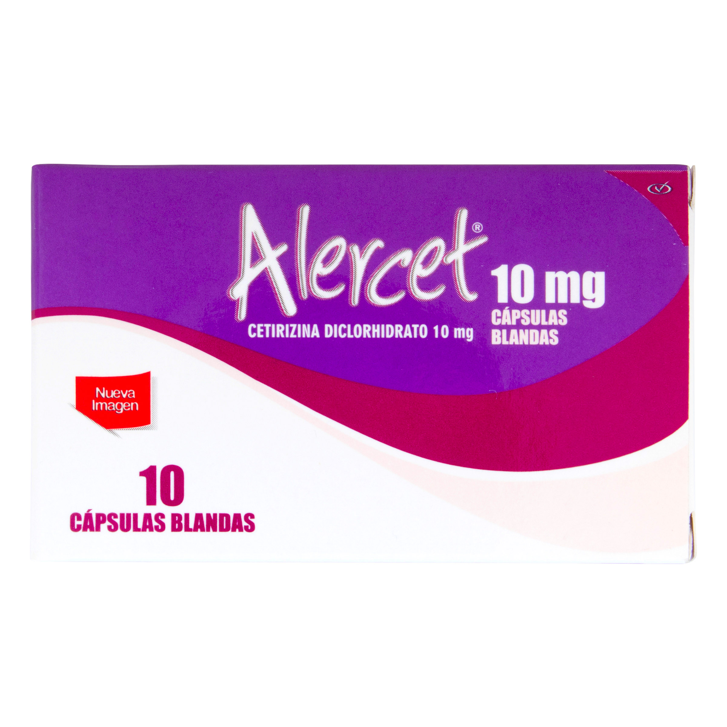 Alercet 10 mg – Cetirizina, 10 tabletas