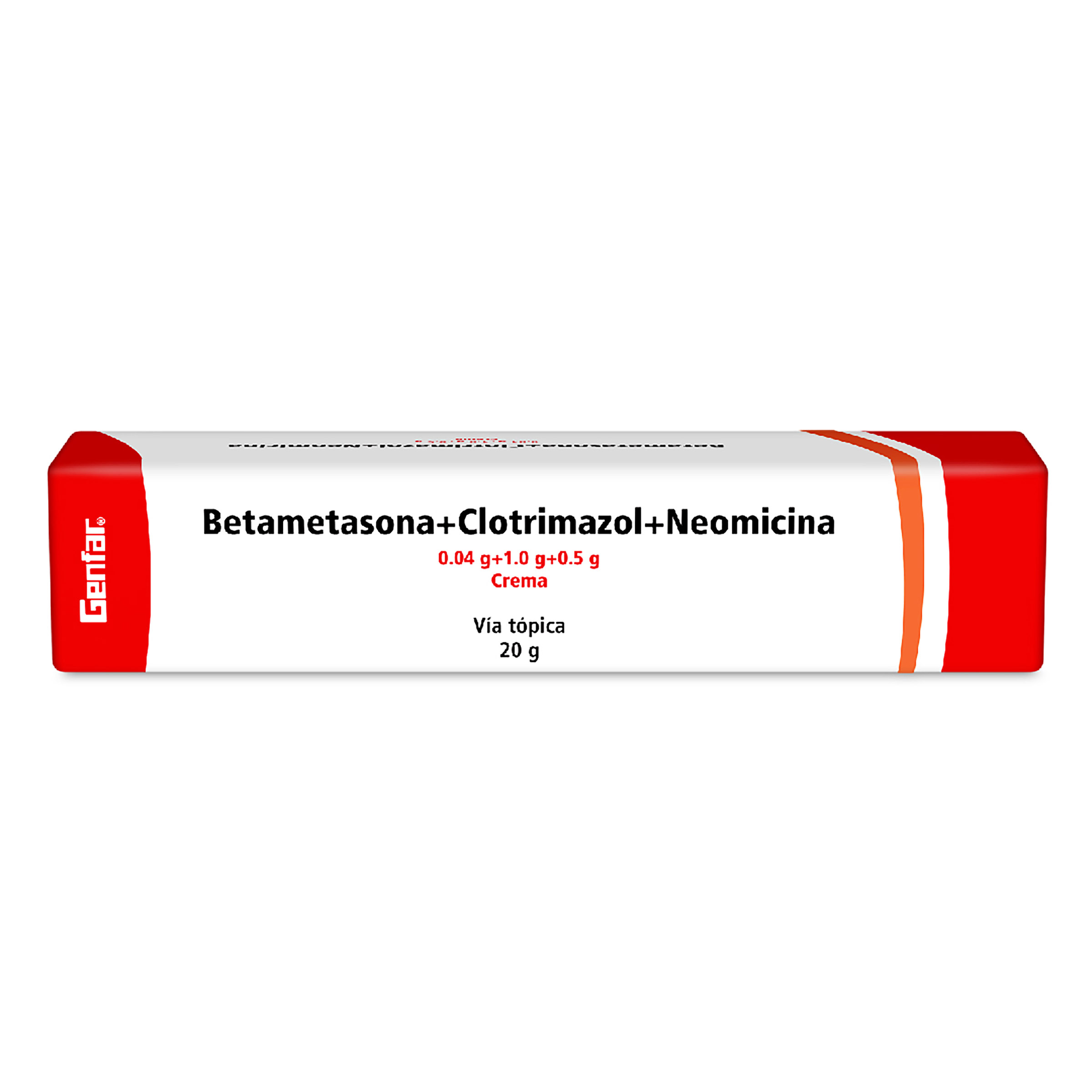 Betametasona + clotrimazol + neomicina crema 20 g – Genfar