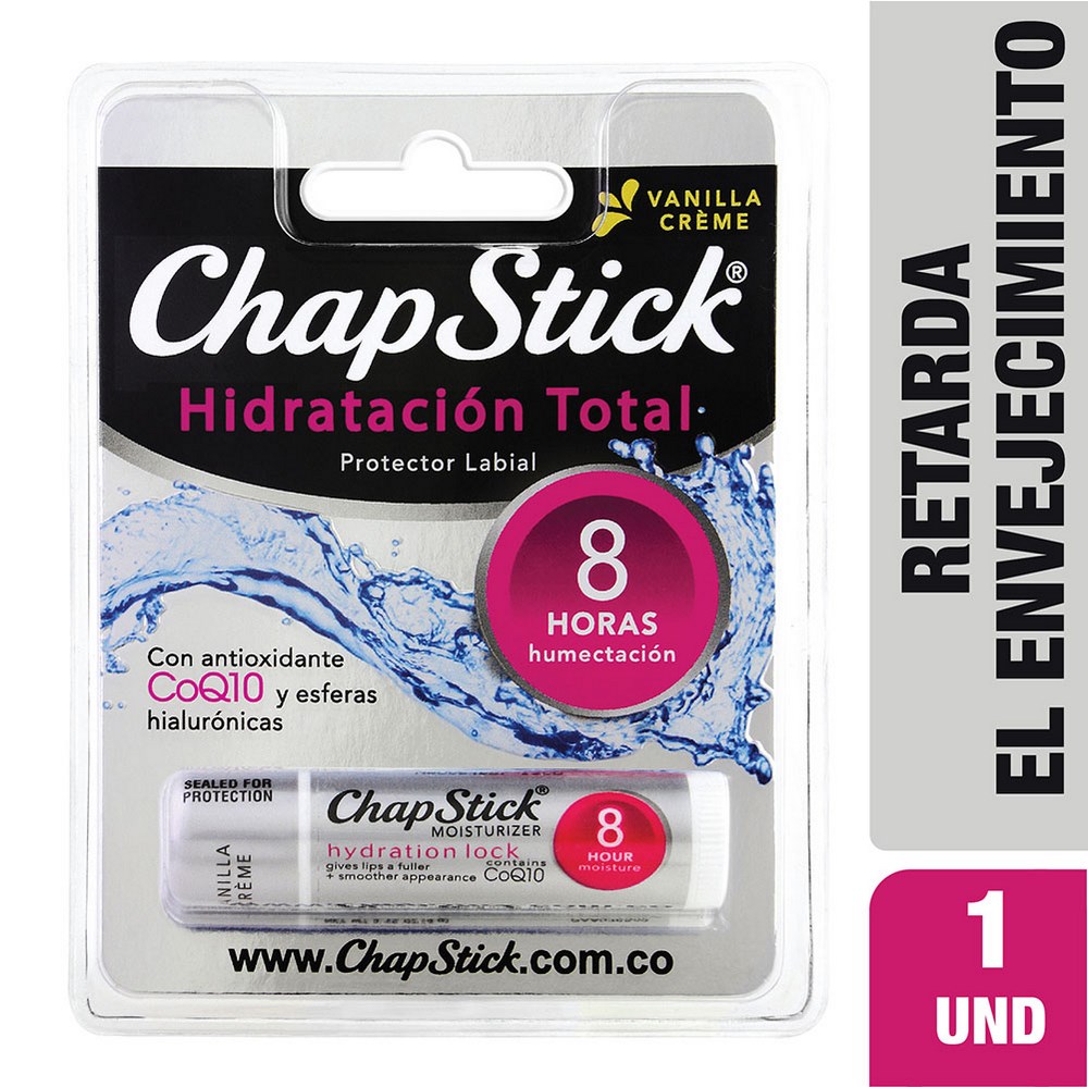 Protector labial ChapStick – hidratación total
