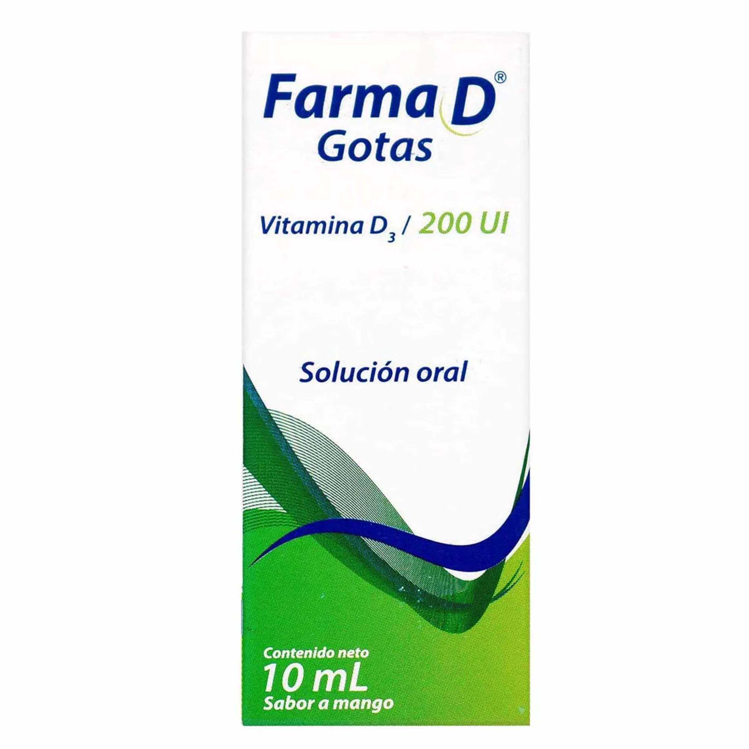 Farma D gotas – Vitamina D3 5600 UI 10 ml