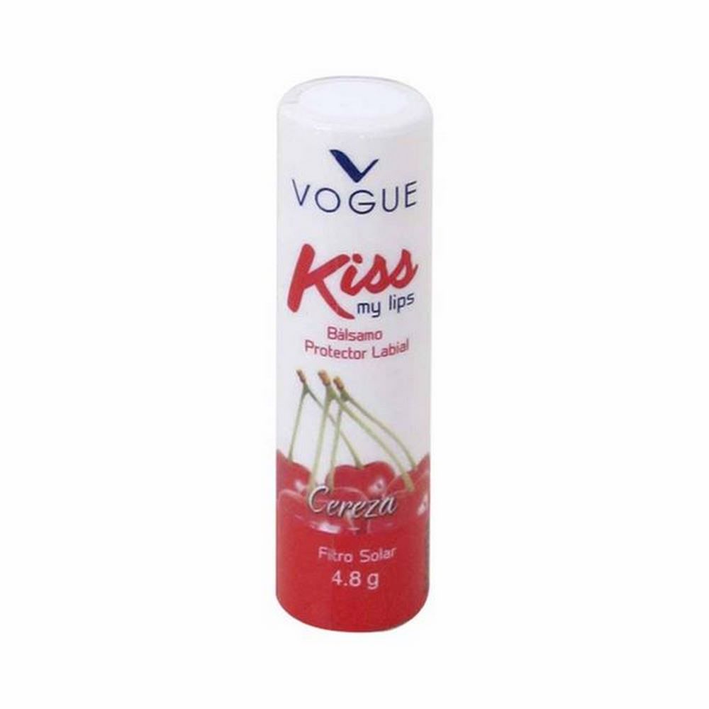 Protector labial Kiss Lips Cereza – Bálsamo hidratante