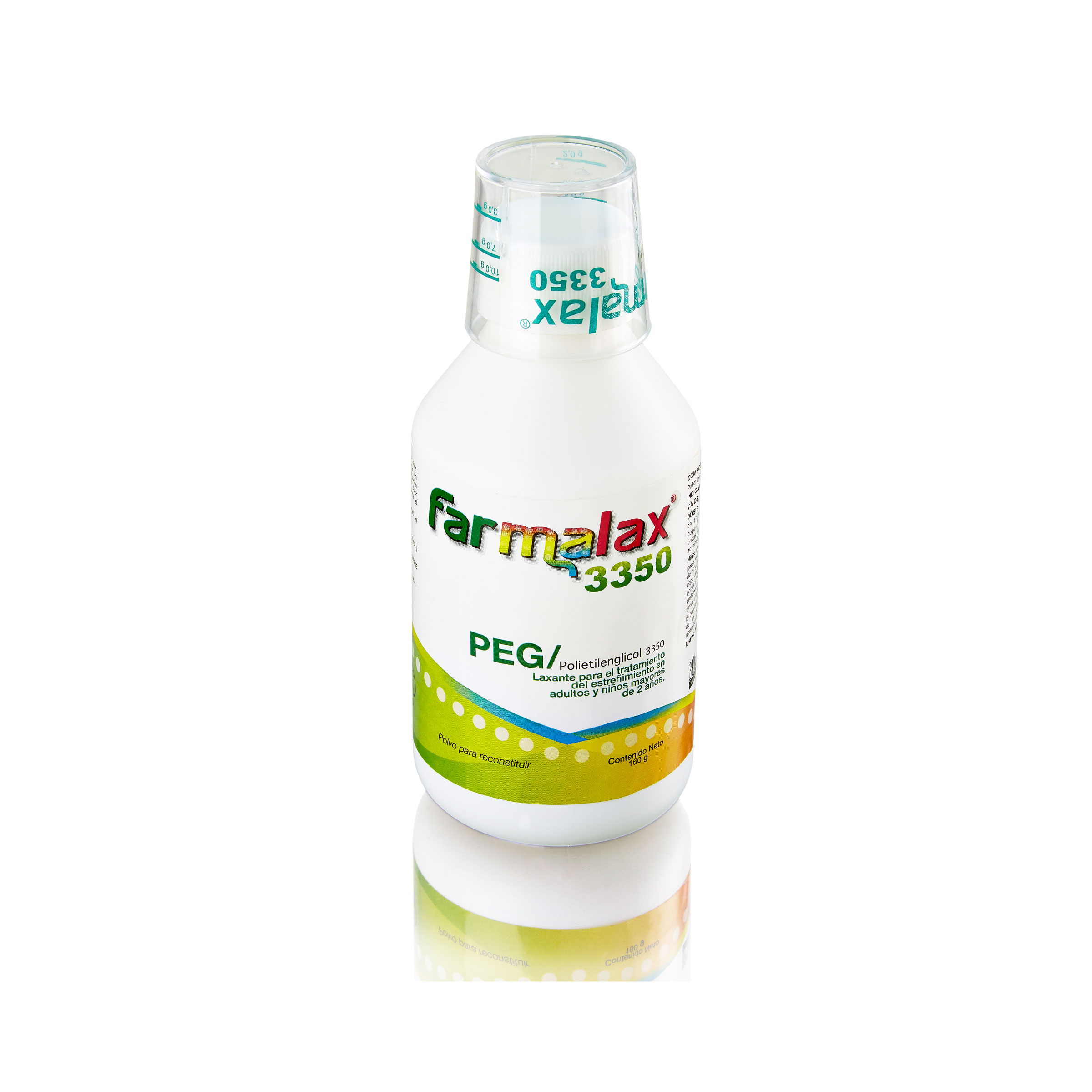 Farmalax PEG 3350 160 g – Laxante de polietilenglicol