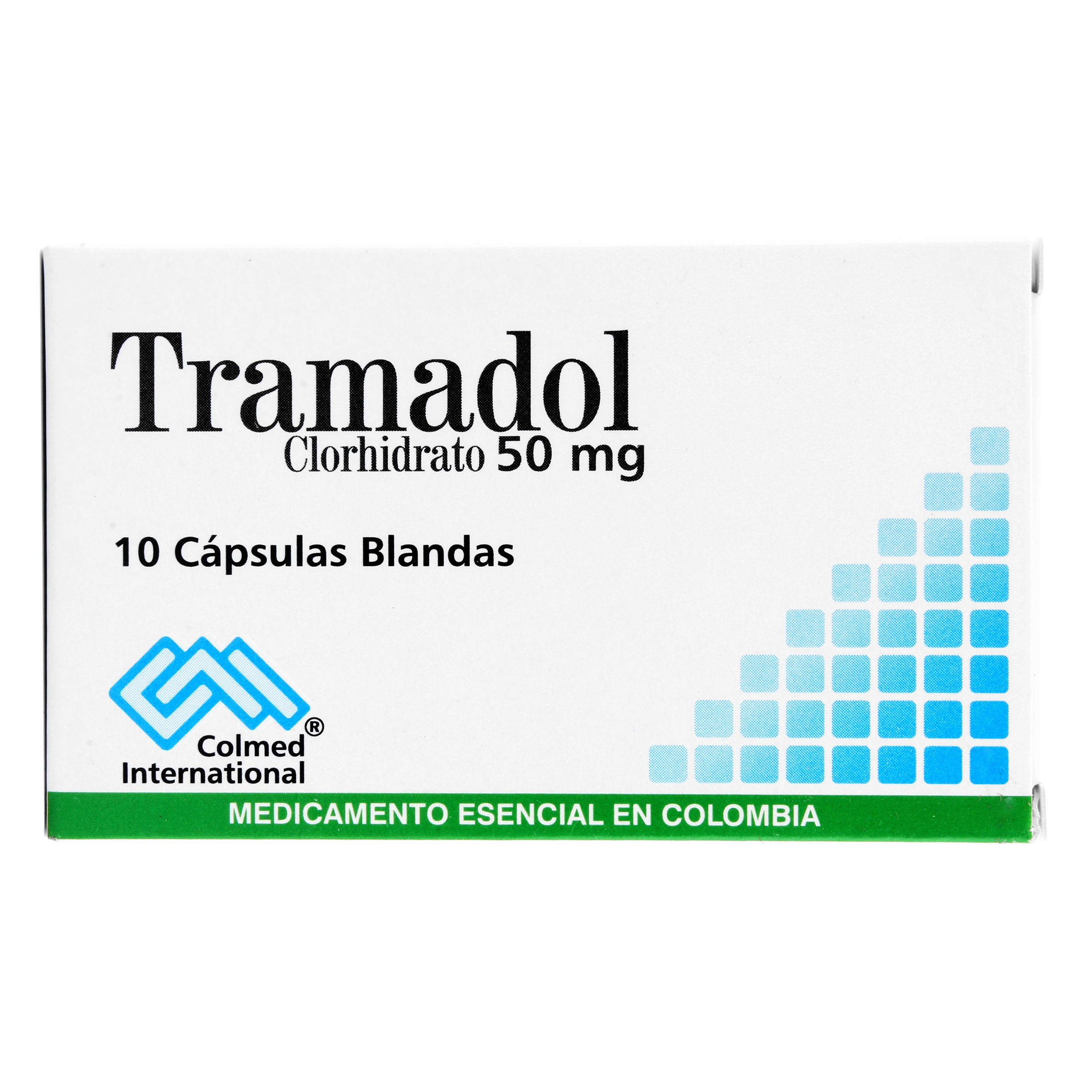 TRAMADOL 50 MG – 10 CÁPSULAS (Procap S.A.)