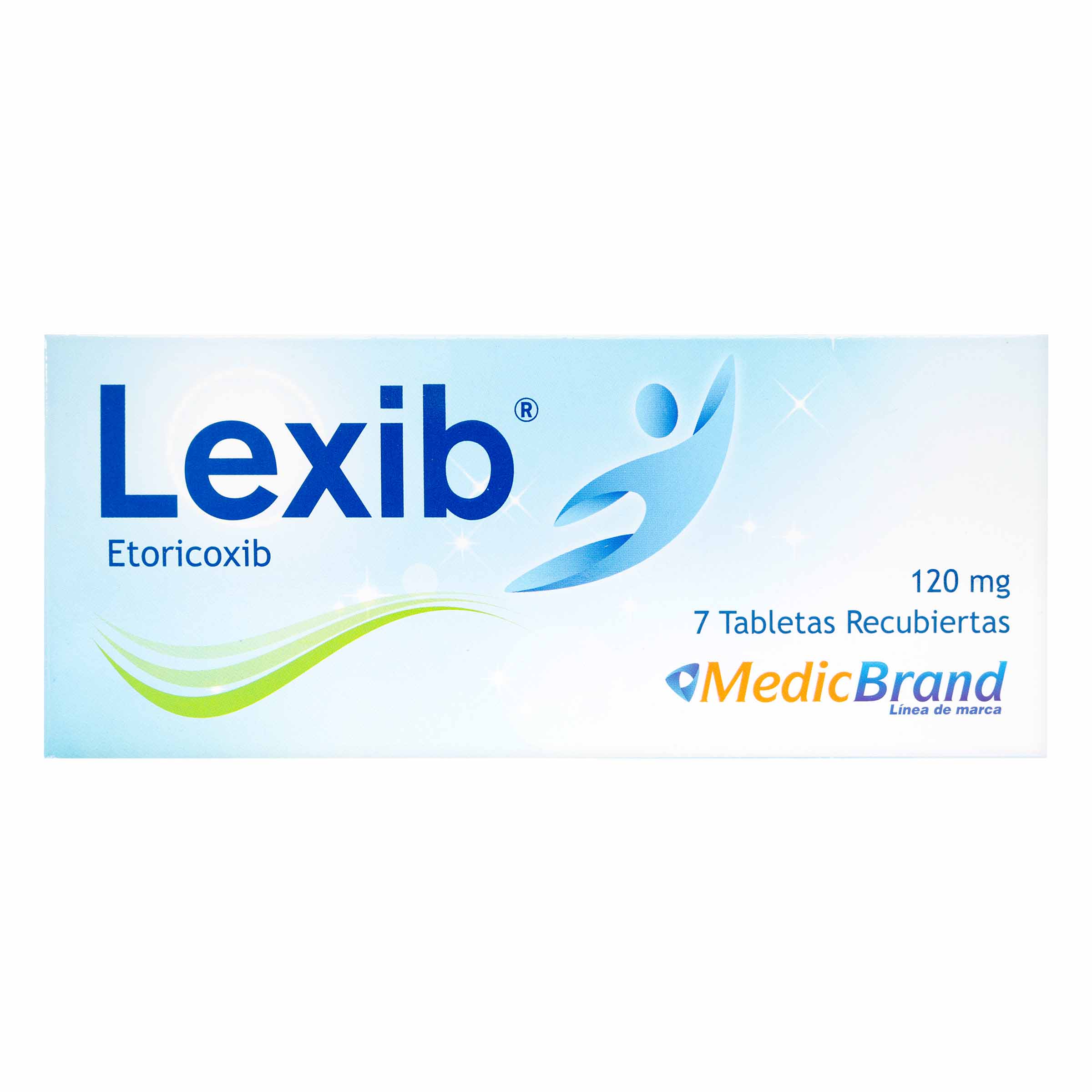 LEXIB 120 mg Etoricoxib – 7 tabletas