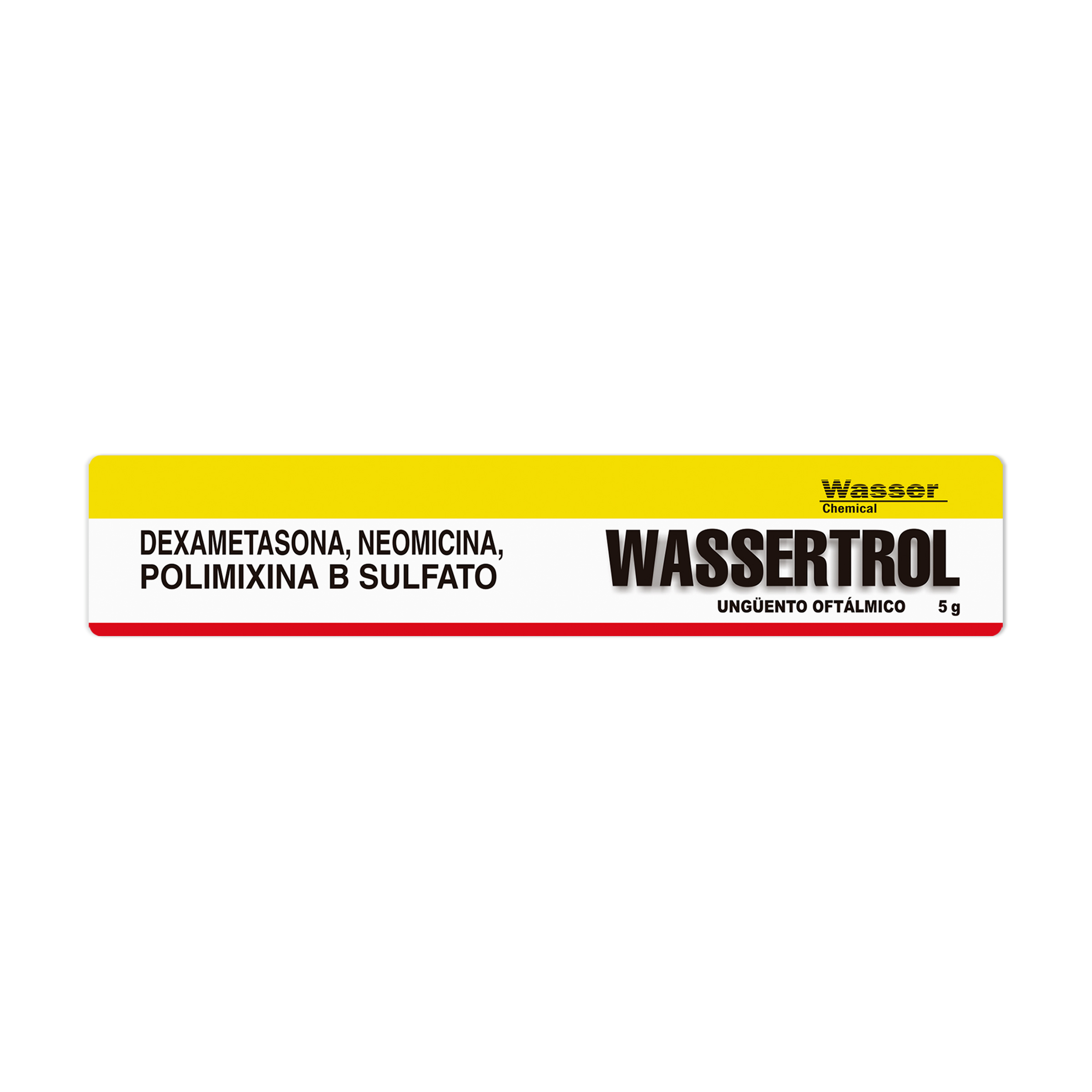 Wassertrol 5 g ungüento oftálmico NE/PM/DEX