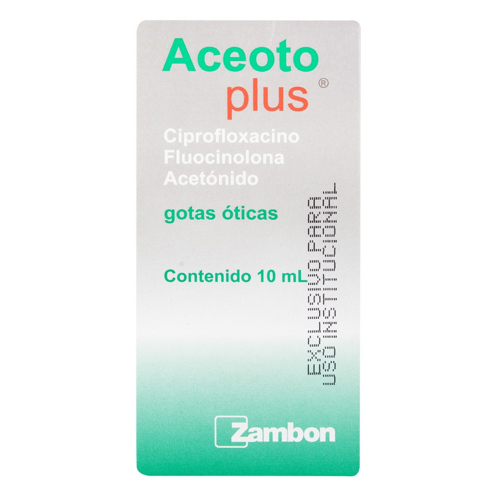 Aceoto Plus gotas ciprofloxacina 10 ml – Zambon