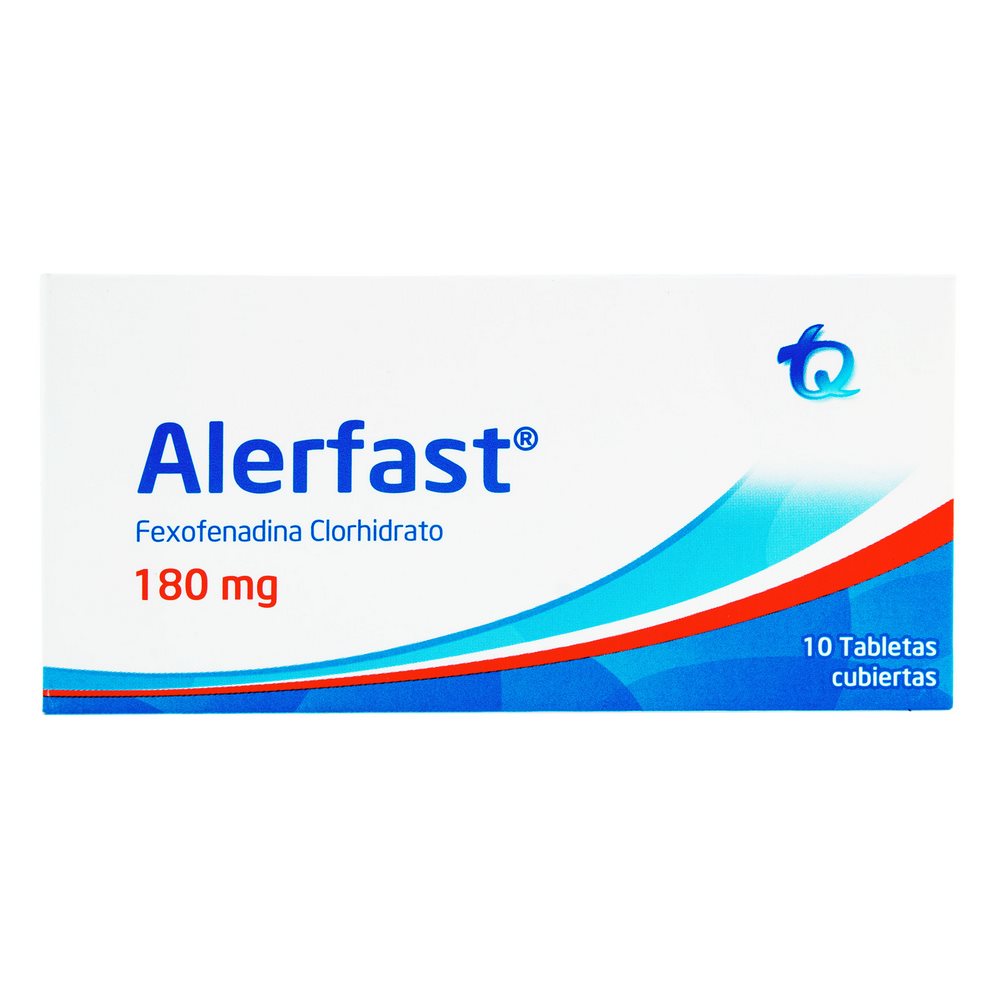 Alerfast 180 mg - 10 tabletas fexofenadina
