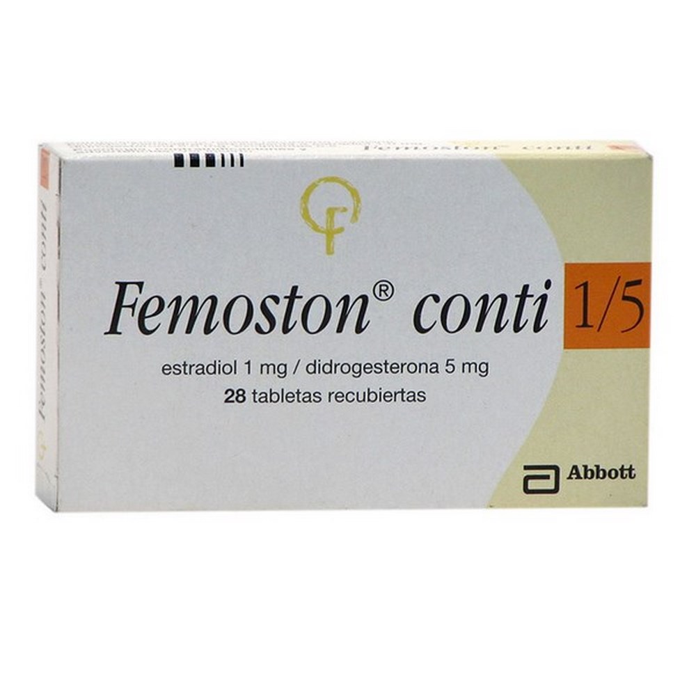 Femoston Conti 28 comprimidos – Estradiol y Didrogestona