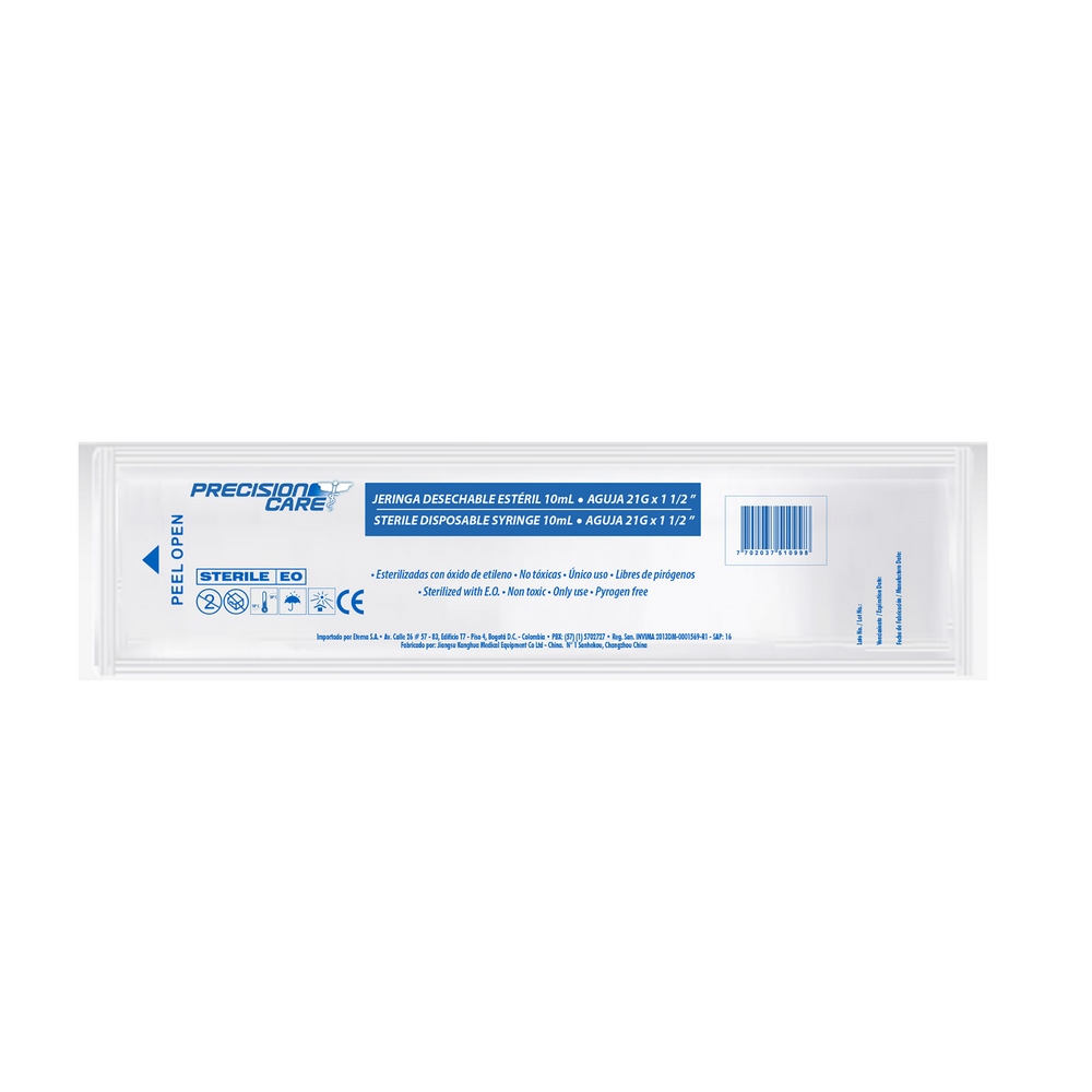 Jeringas de insulina 1 mL 27G x1/2 – 3 pzas | ETERNA S.A.