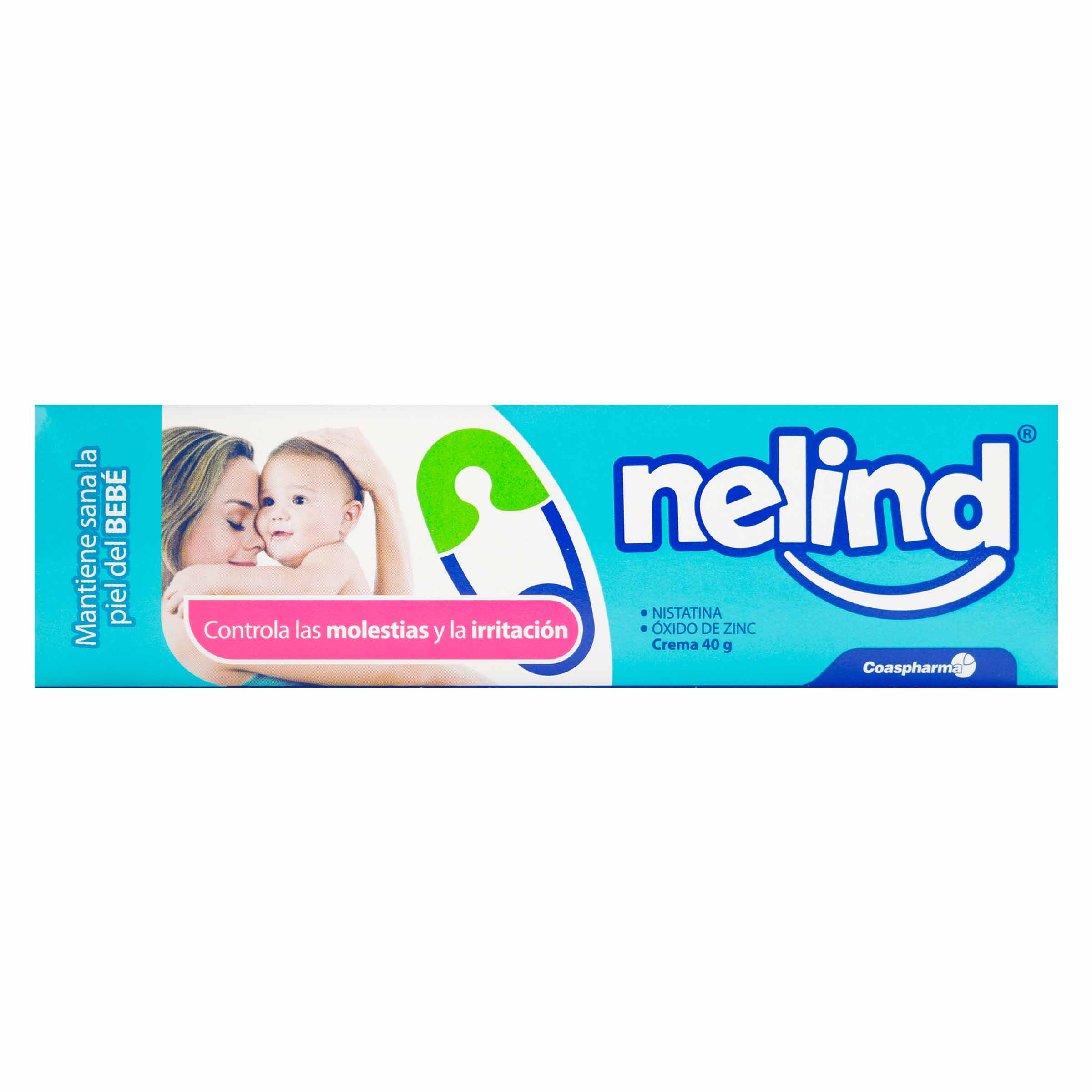 Nelind Crema 40 g – Nistatina + Óxido de Zinc