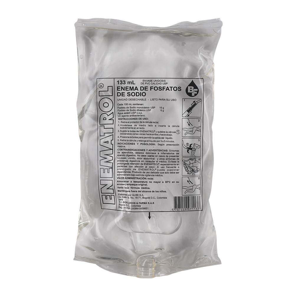 Enematrol Fosfato – Enema rectal 133 ml