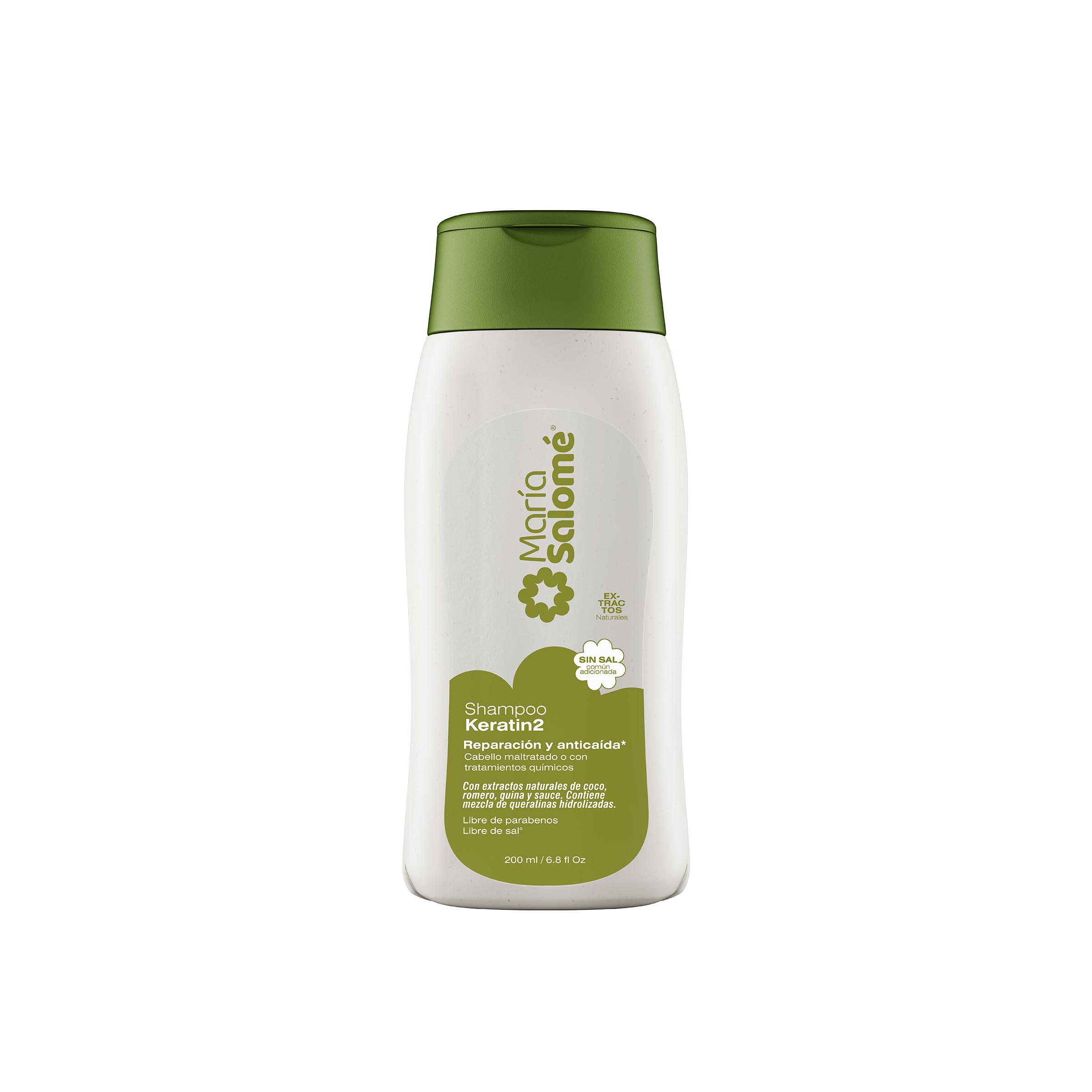 Maria Salomé Keratin Champú Sin Sal 200 ml