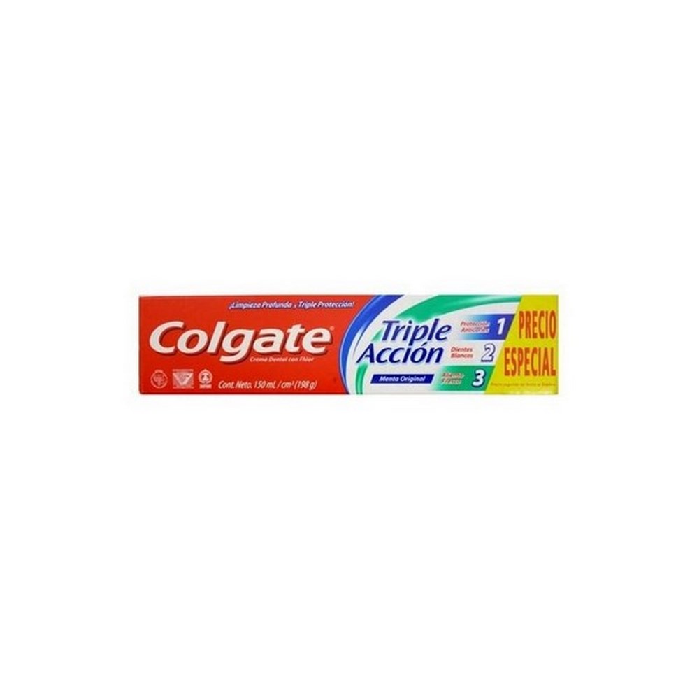 Colgate Triple Acción 150 ml Crema Dental