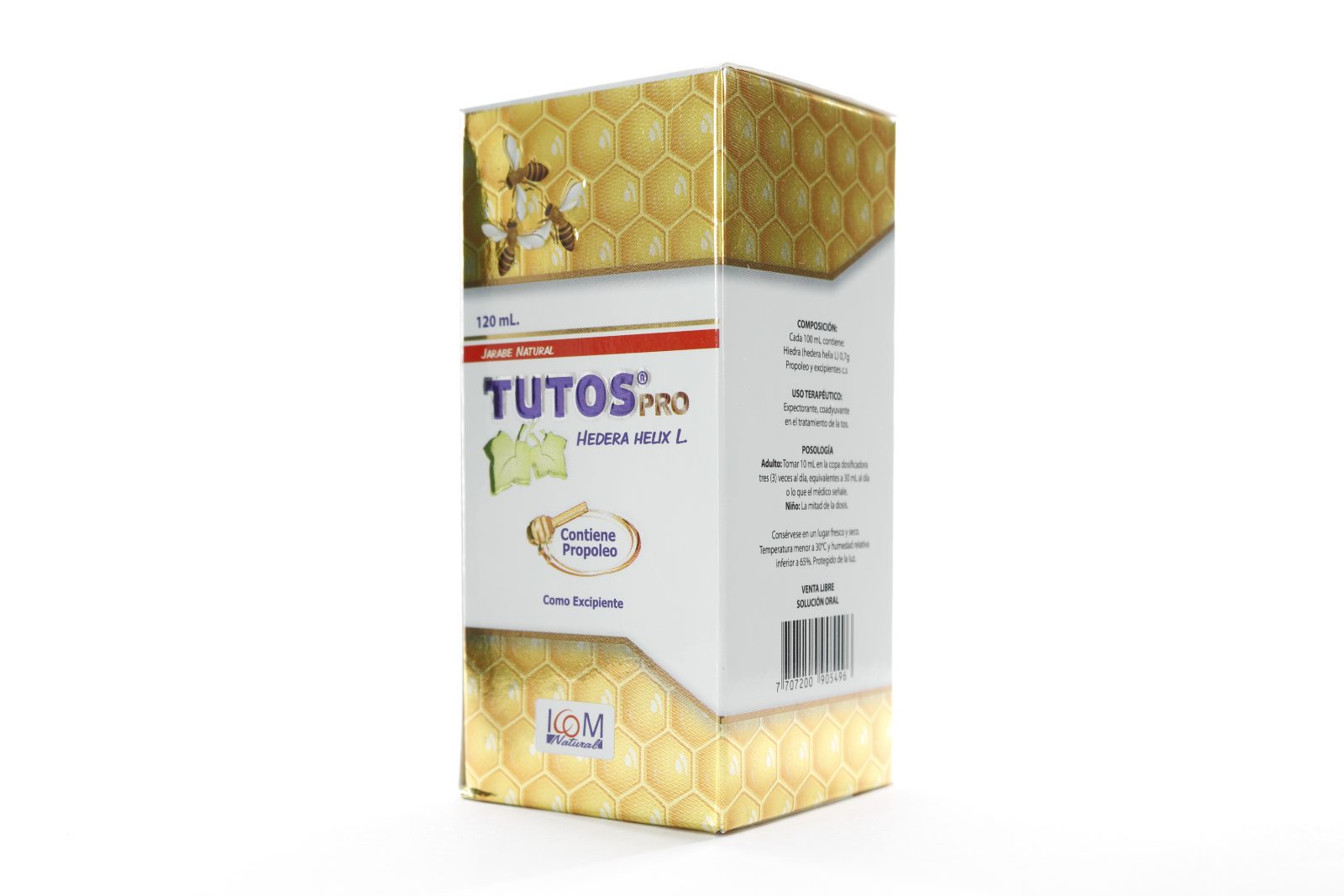 TUTOS Propóleo Amarillo con Hedera Helix – ICOM 120 ml
