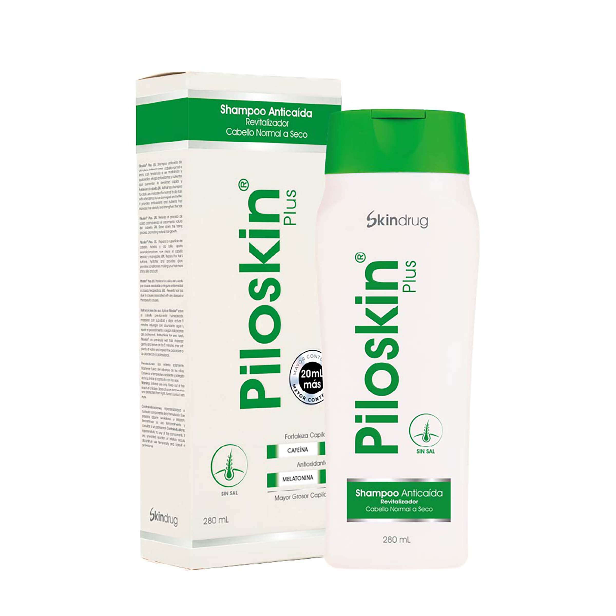 PiloSkin Plus Champú 280 ml
