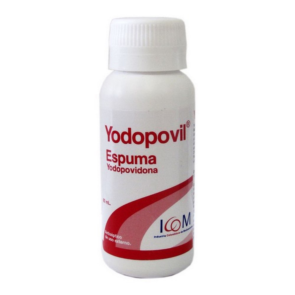 Yodopovil Espuma 60 ml – Yodopovidona ICOM