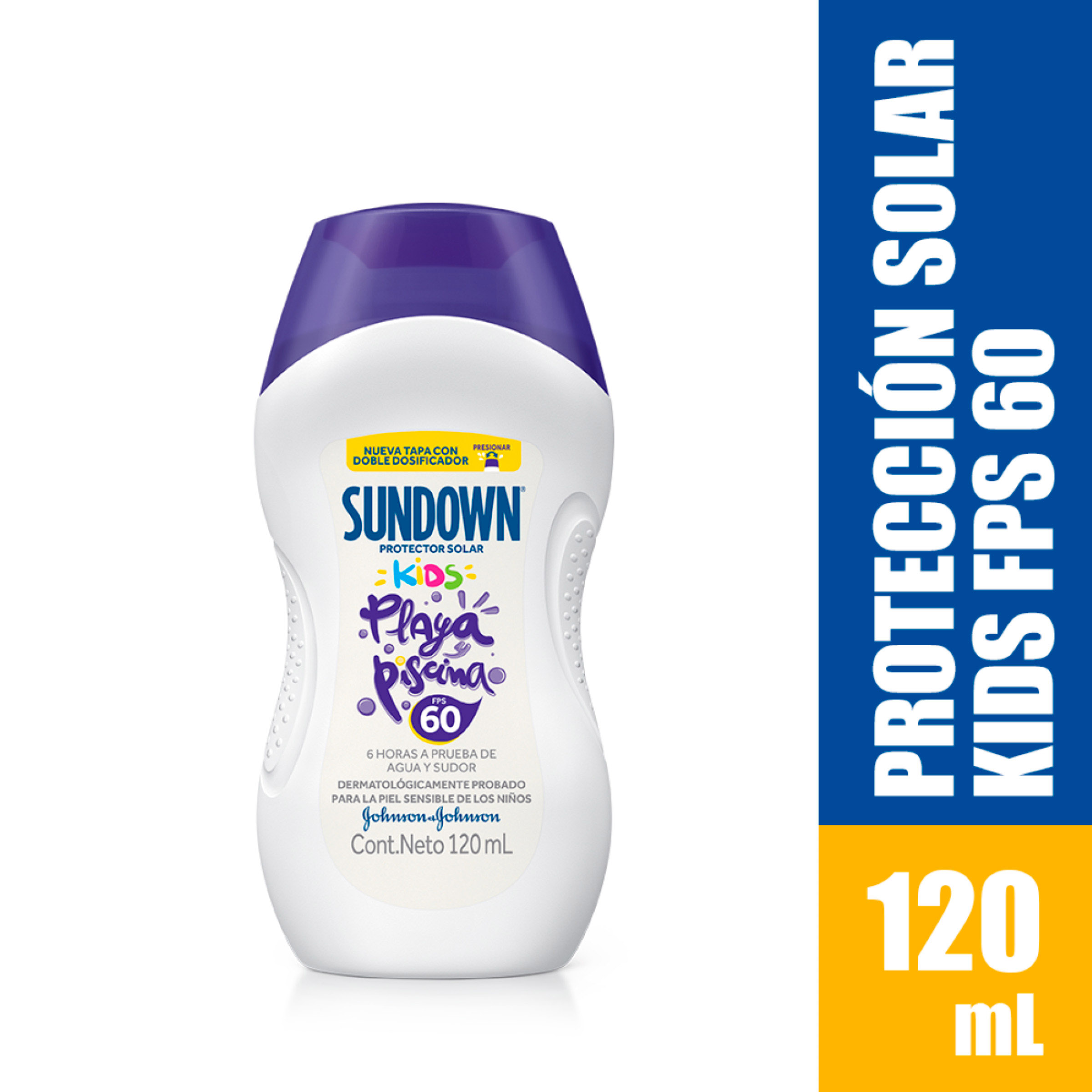 Bloqueador Sundown SPF60 120 ml niños